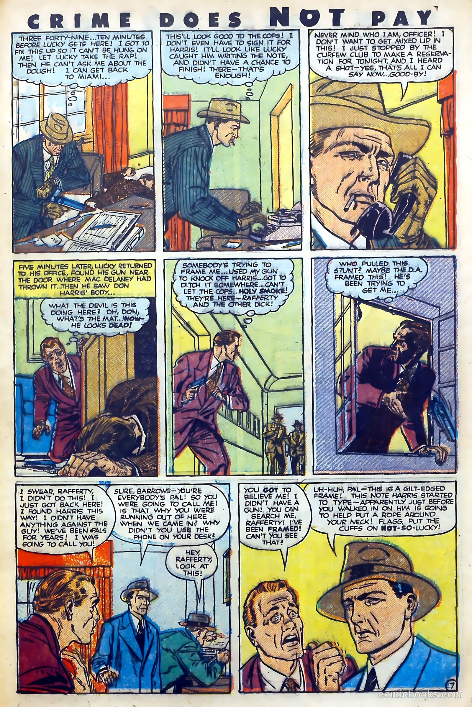 Crime Does Not Pay #99 — page 35 of 53