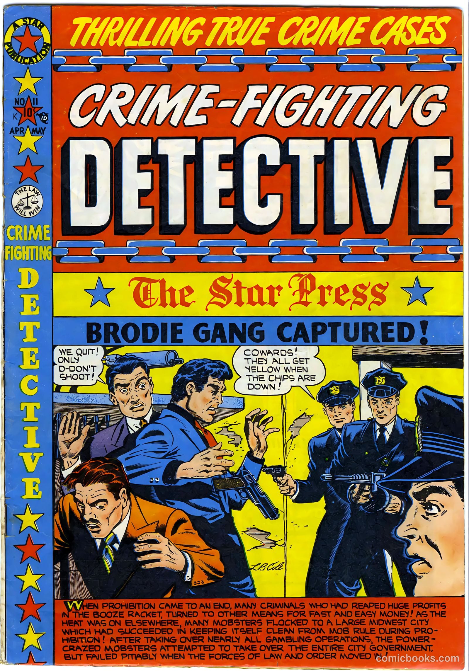 Crime Fighting Detective #11 — page 1 of 36