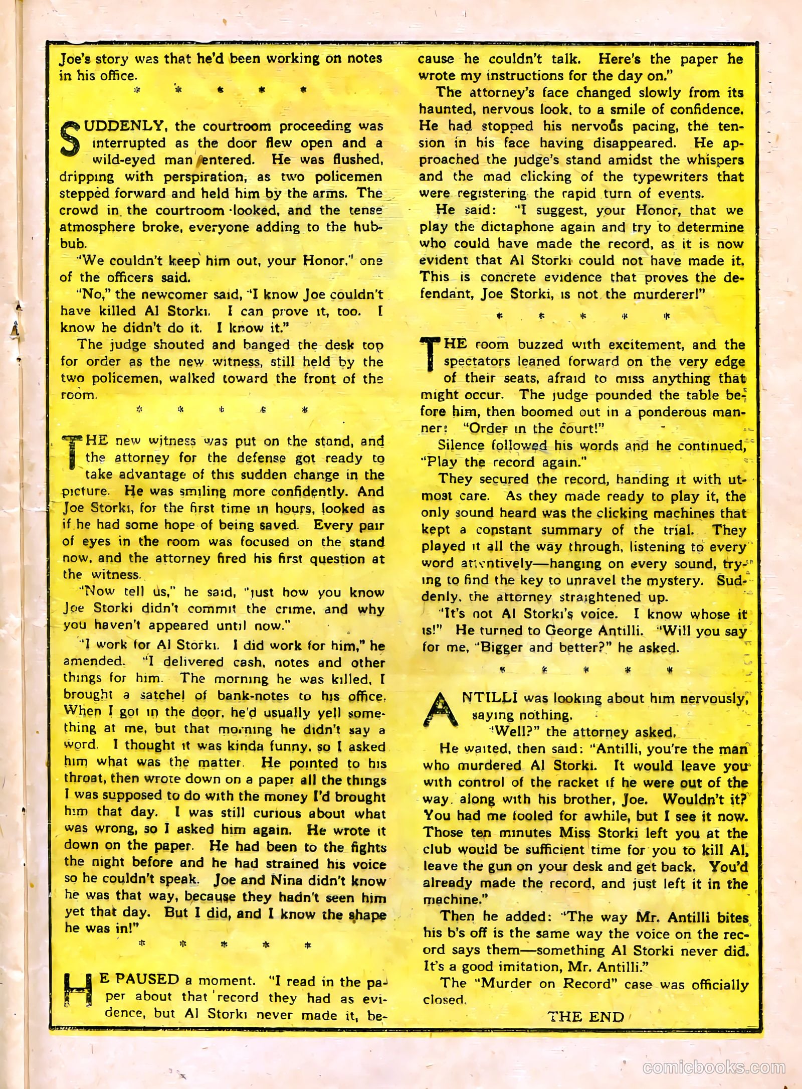 Crime Fighting Detective #13 — page 21 of 36