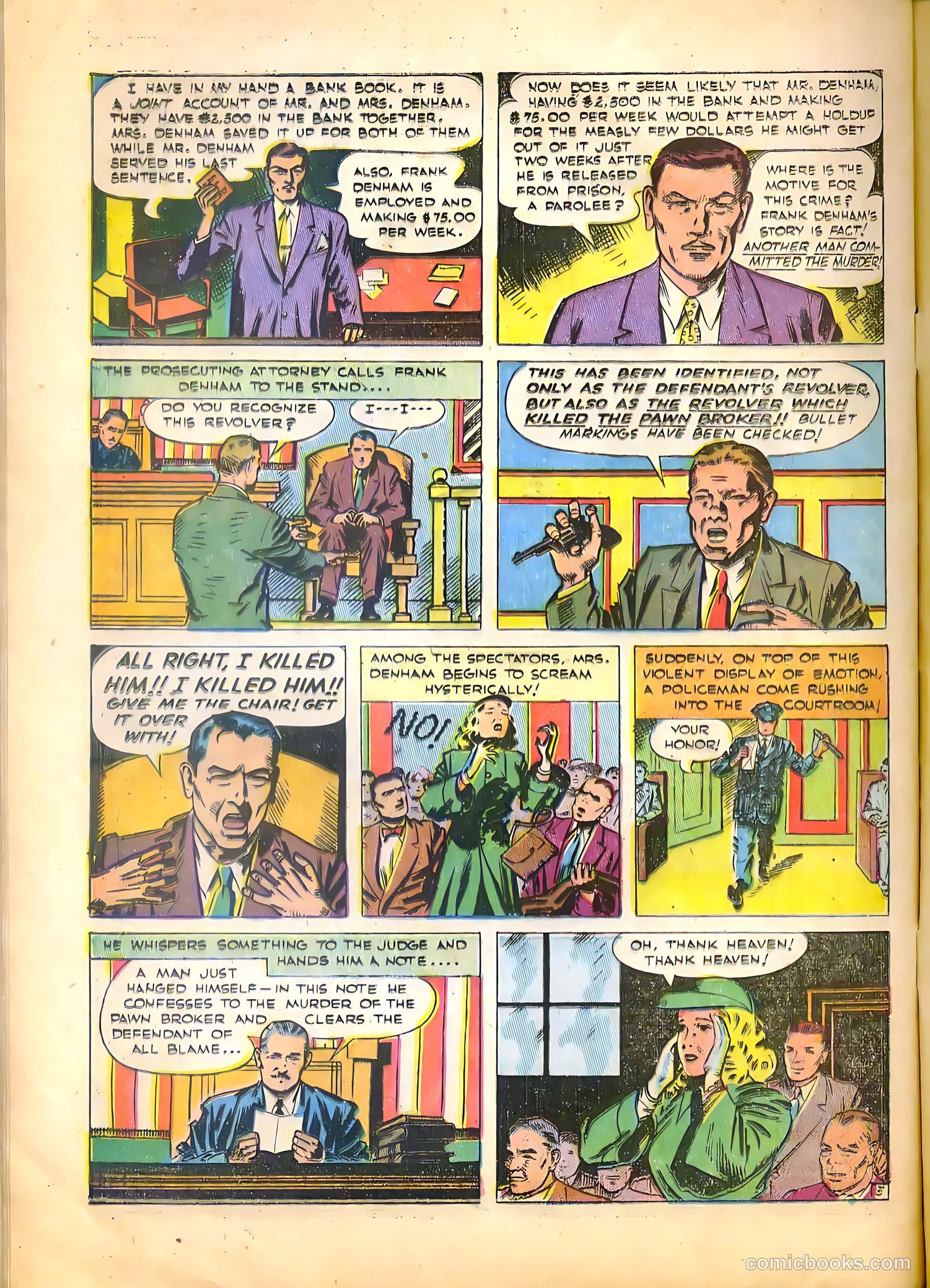 Crime Fighting Detective #19 — page 32 of 36