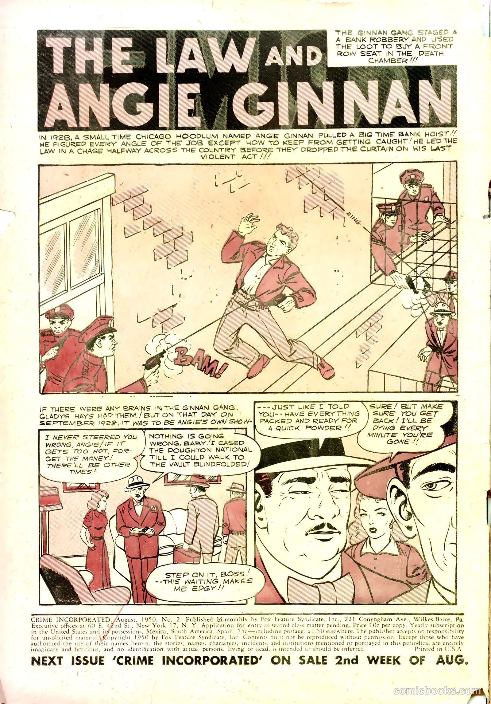 Crime Incorporated #2 — page 2 of 36