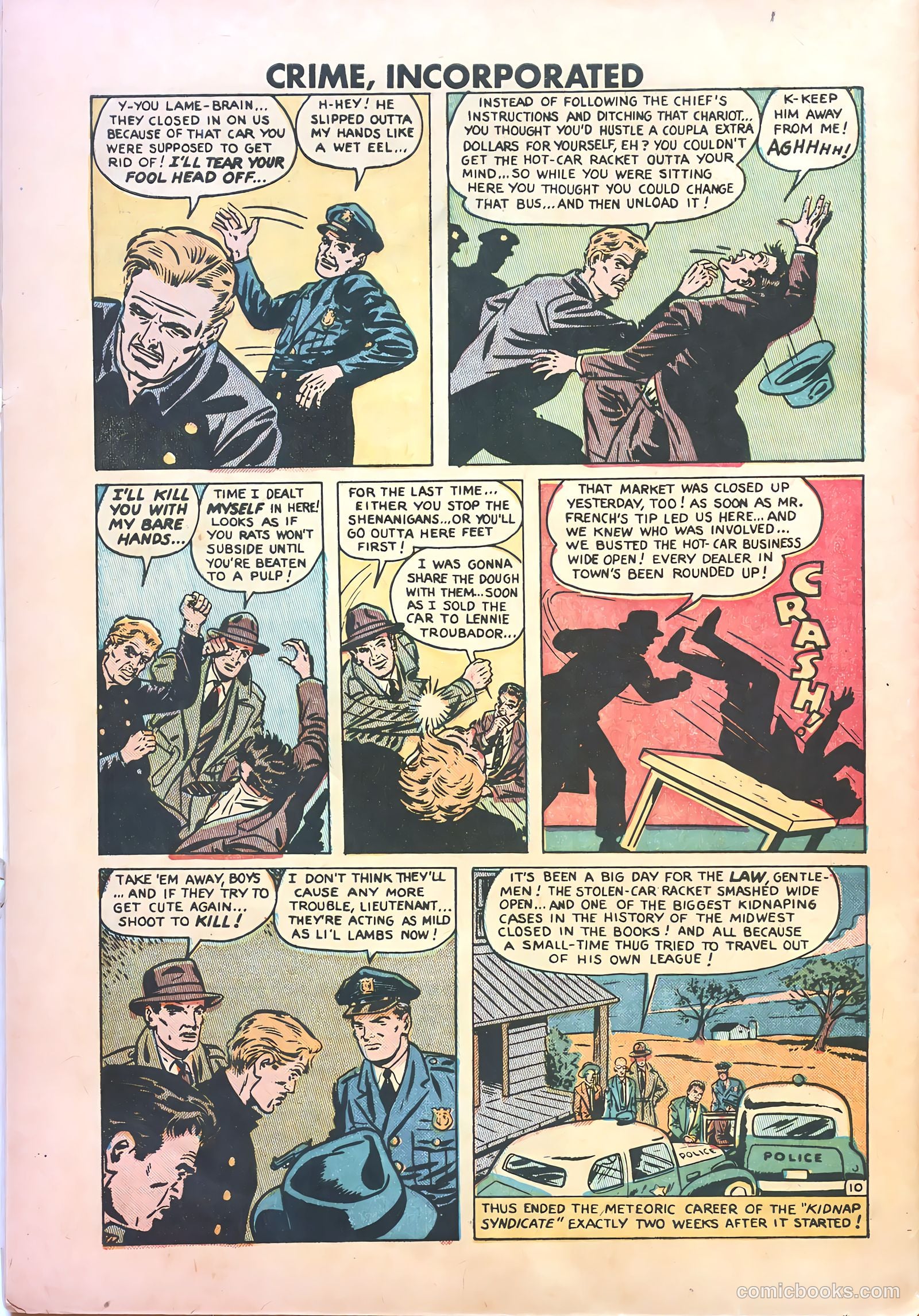 Crime Incorporated #2 — page 32 of 36
