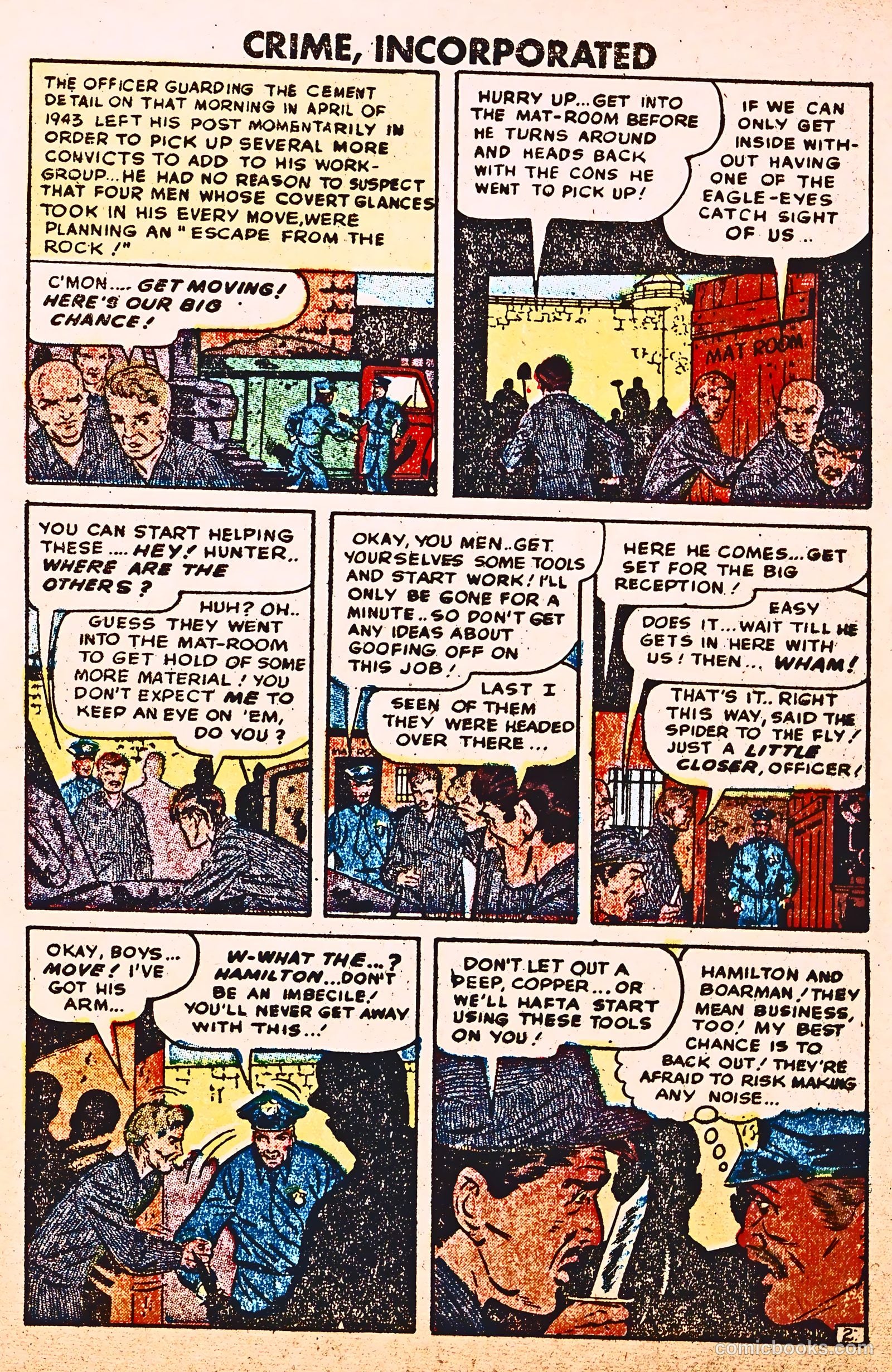 Crime Incorporated #3 — page 3 of 36