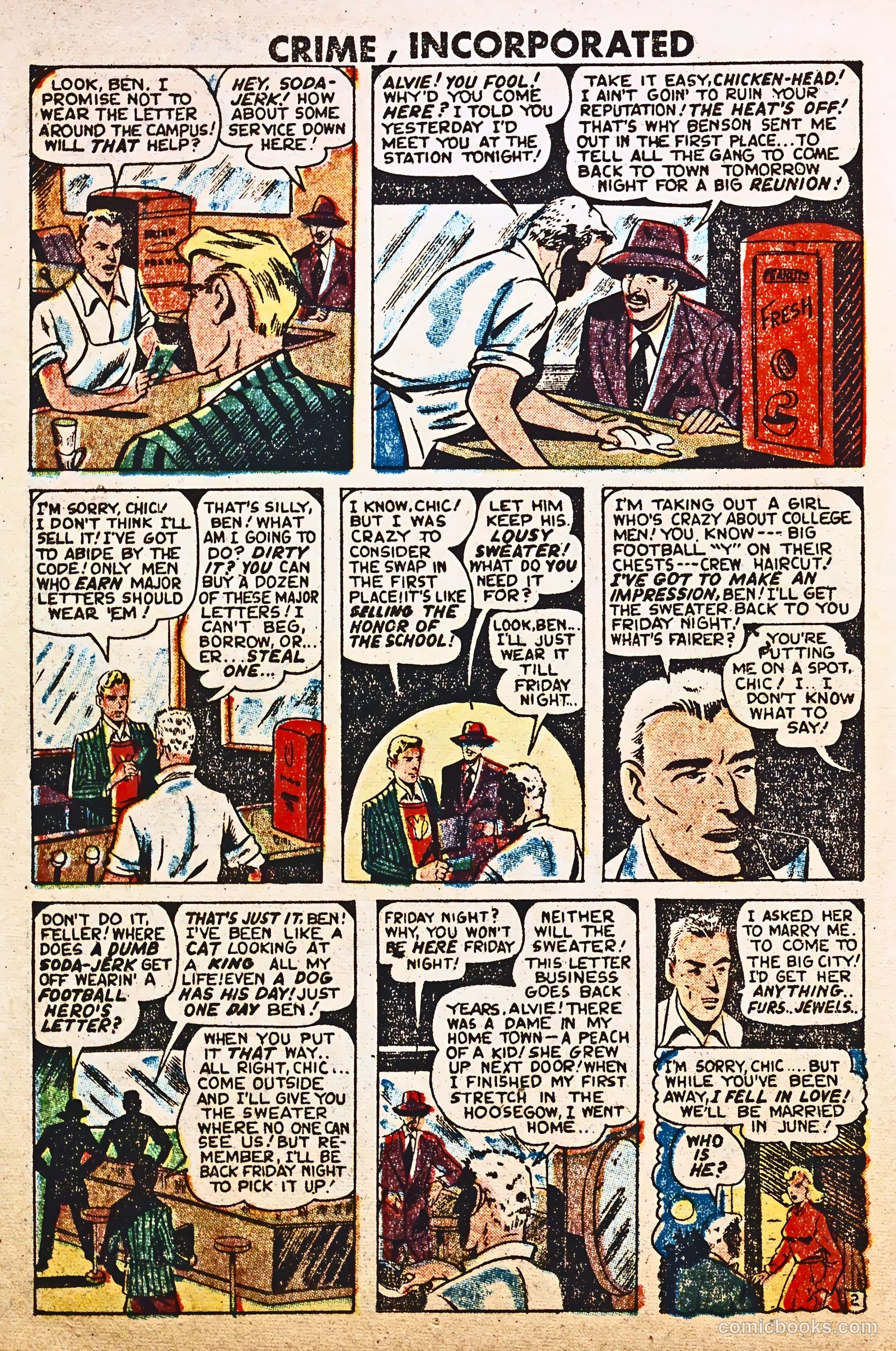 Crime Incorporated #3 — page 14 of 36
