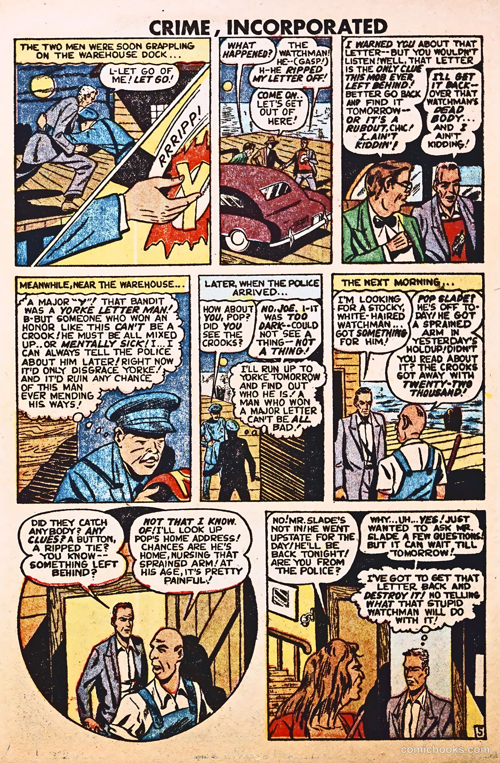Crime Incorporated #3 — page 17 of 36