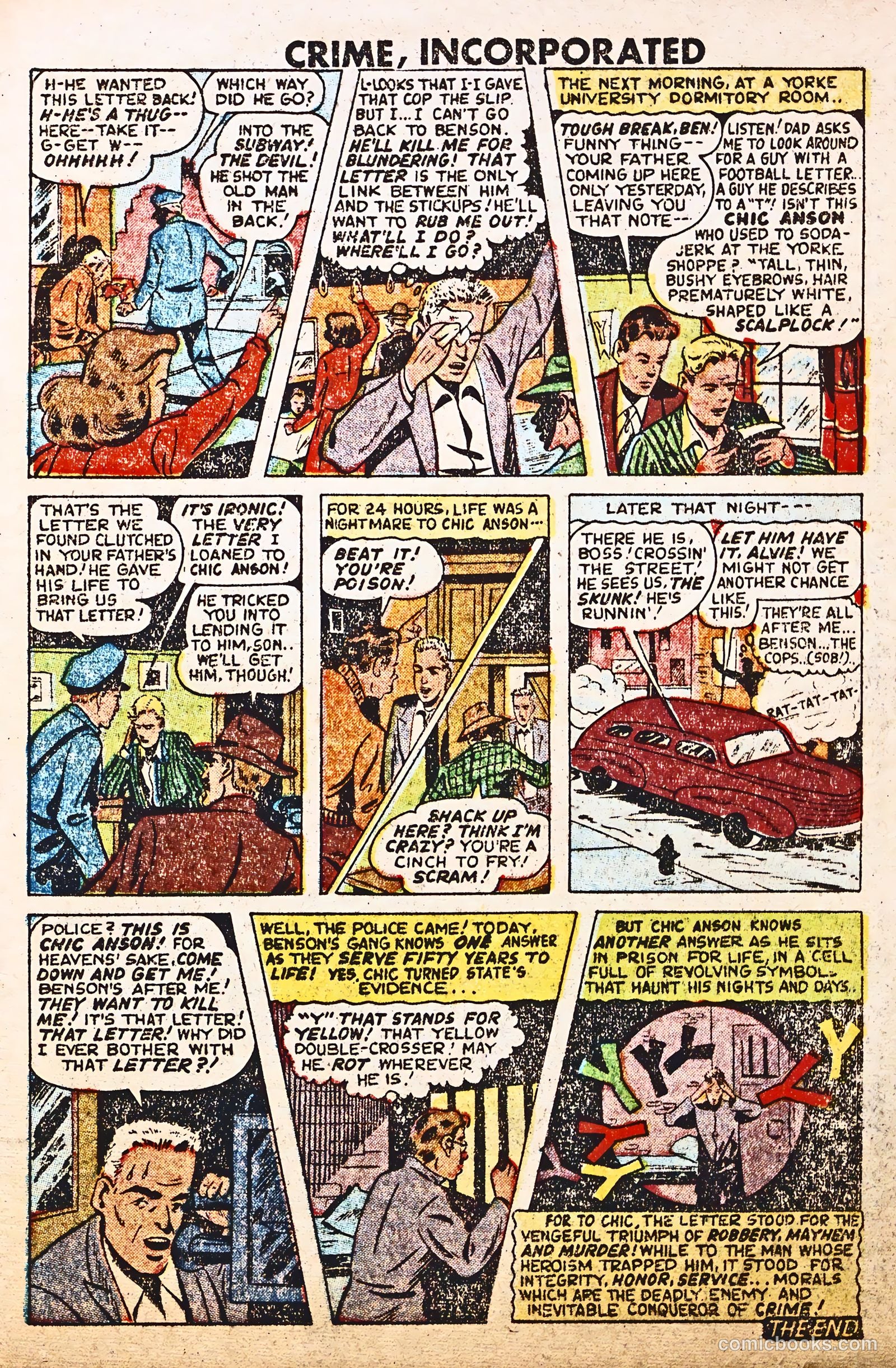 Crime Incorporated #3 — page 19 of 36