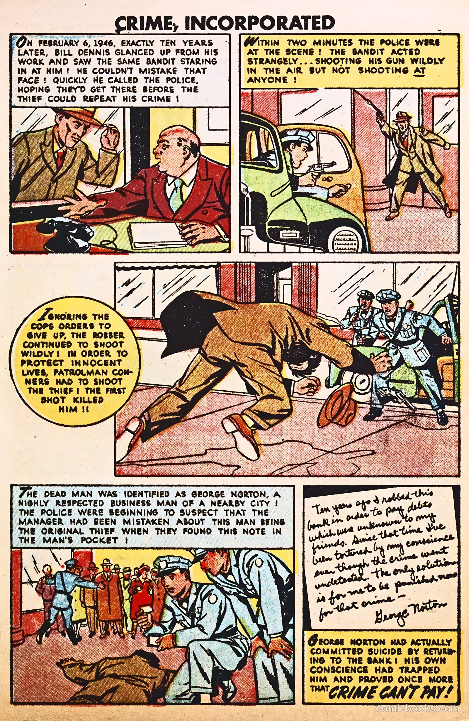 Crime Incorporated #3 — page 32 of 36