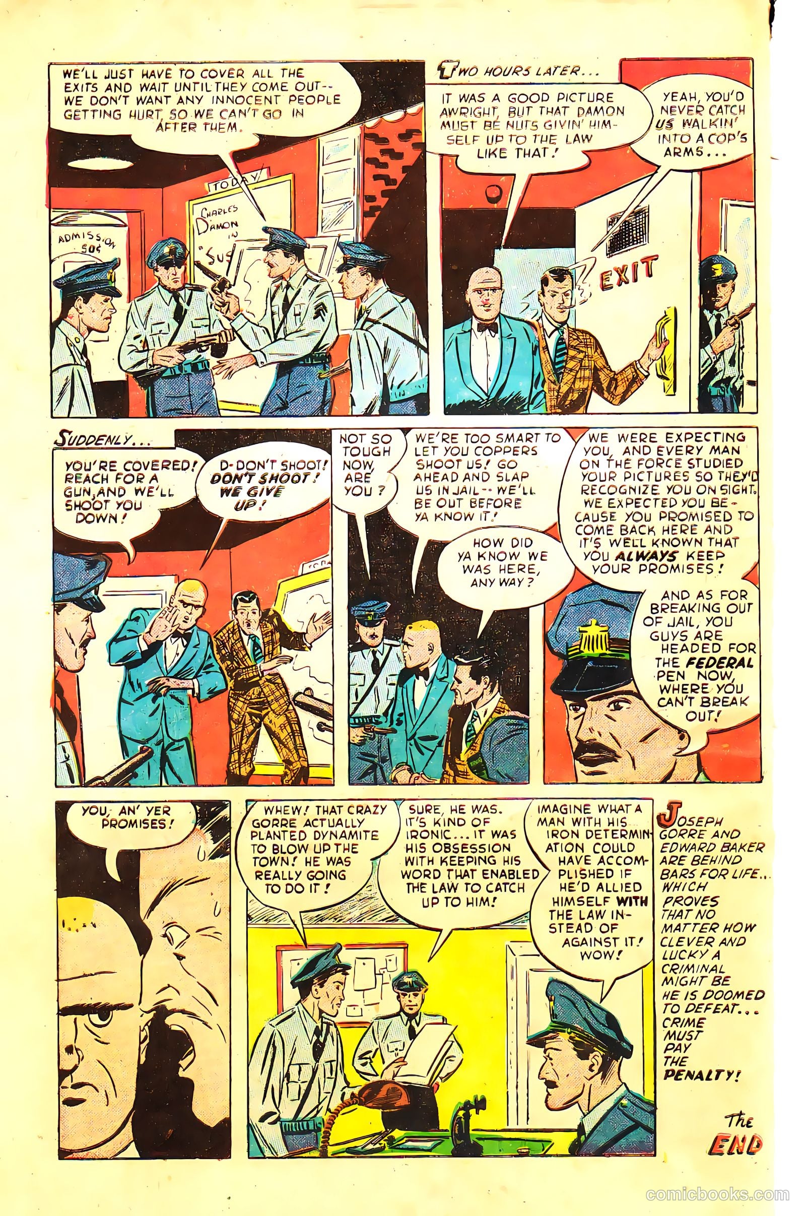 Crime Must Pay the Penalty #10 — page 34 of 36