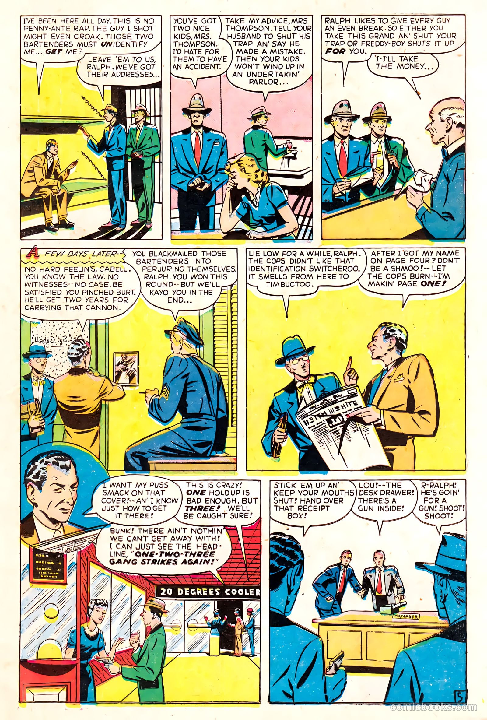 Crime Must Pay the Penalty #11 — page 15 of 36