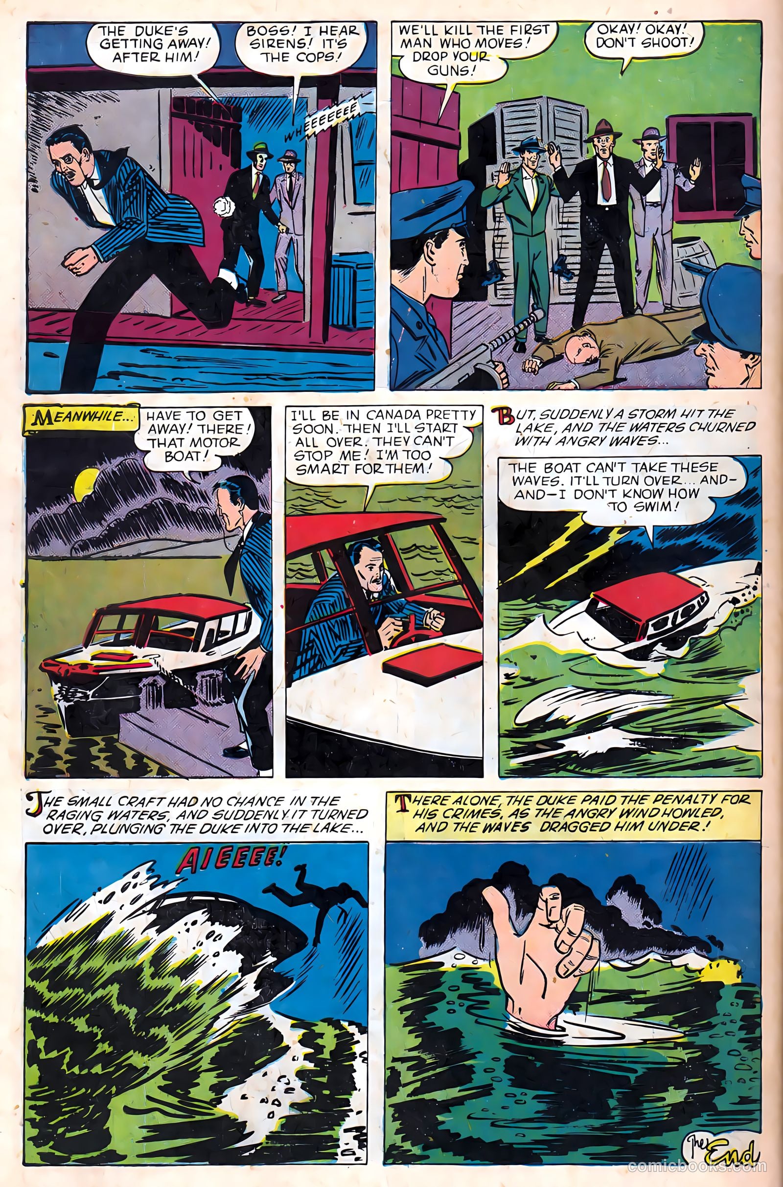 Crime Must Pay the Penalty #16 — page 34 of 36