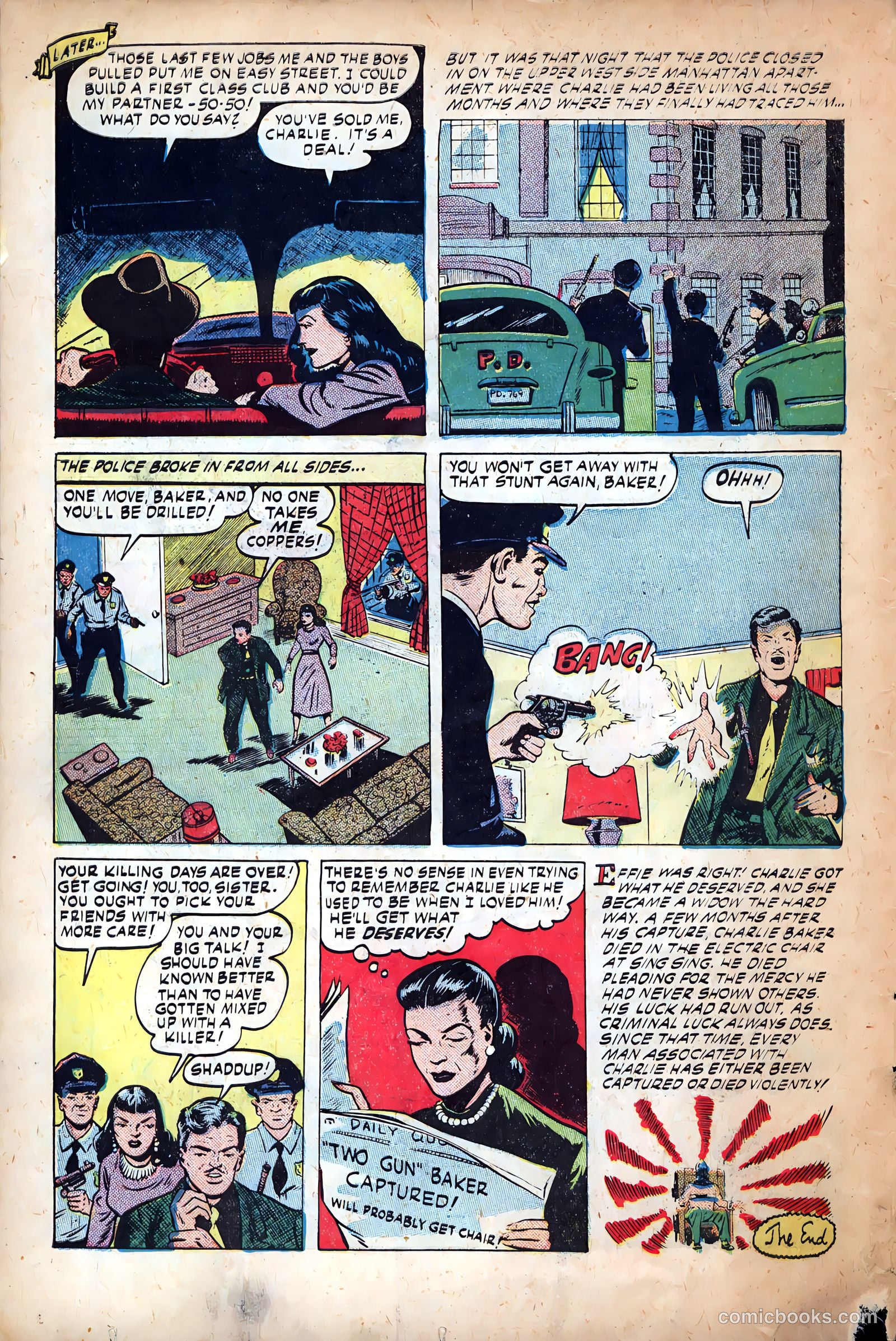 Crime Must Pay the Penalty #18 — page 34 of 36