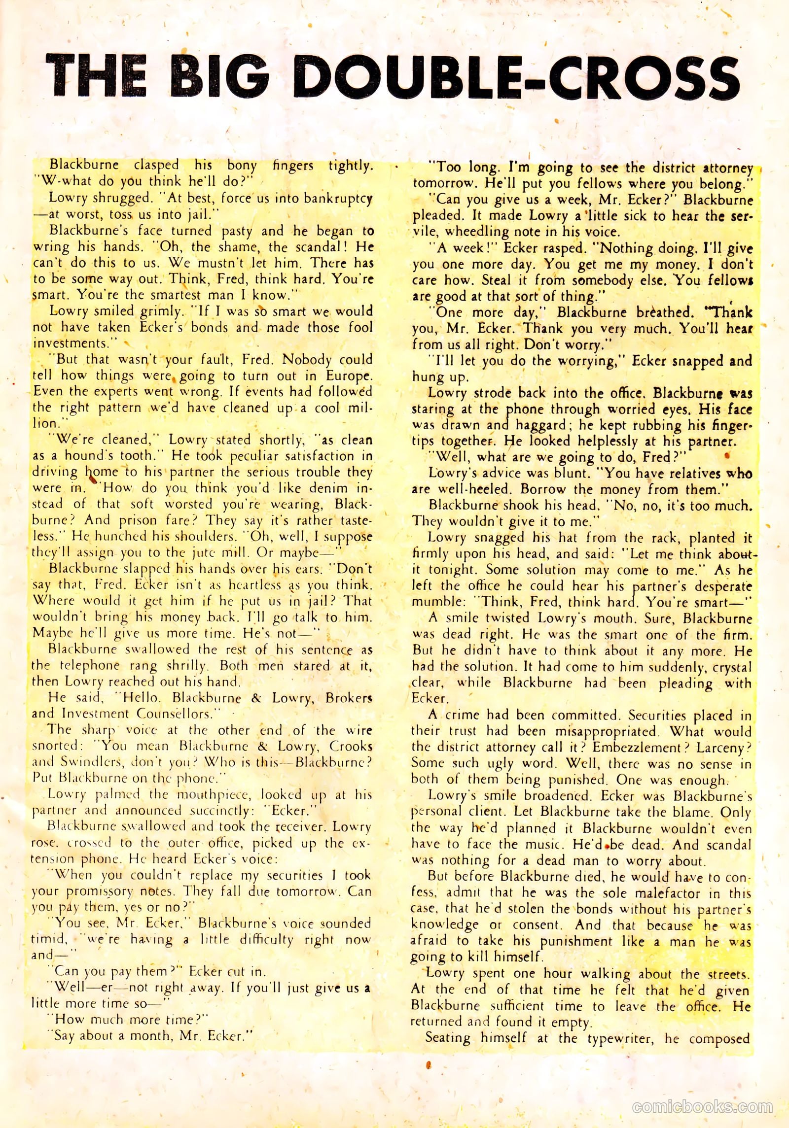Crime Must Pay the Penalty #19 — page 25 of 36