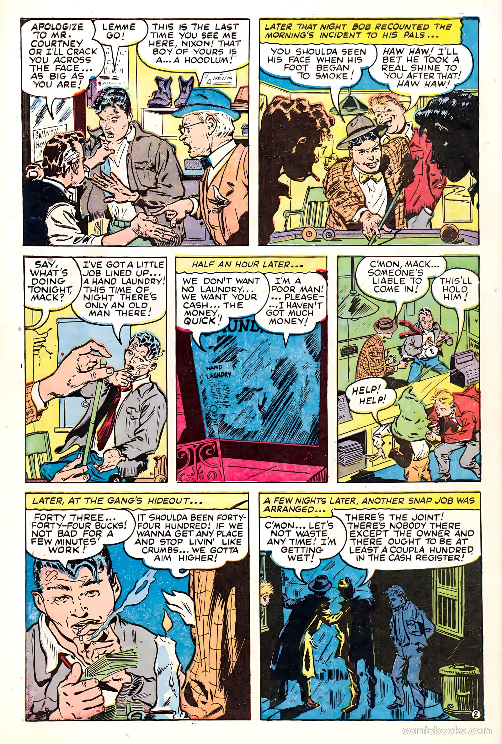 Crime Must Pay the Penalty #20 — page 28 of 36