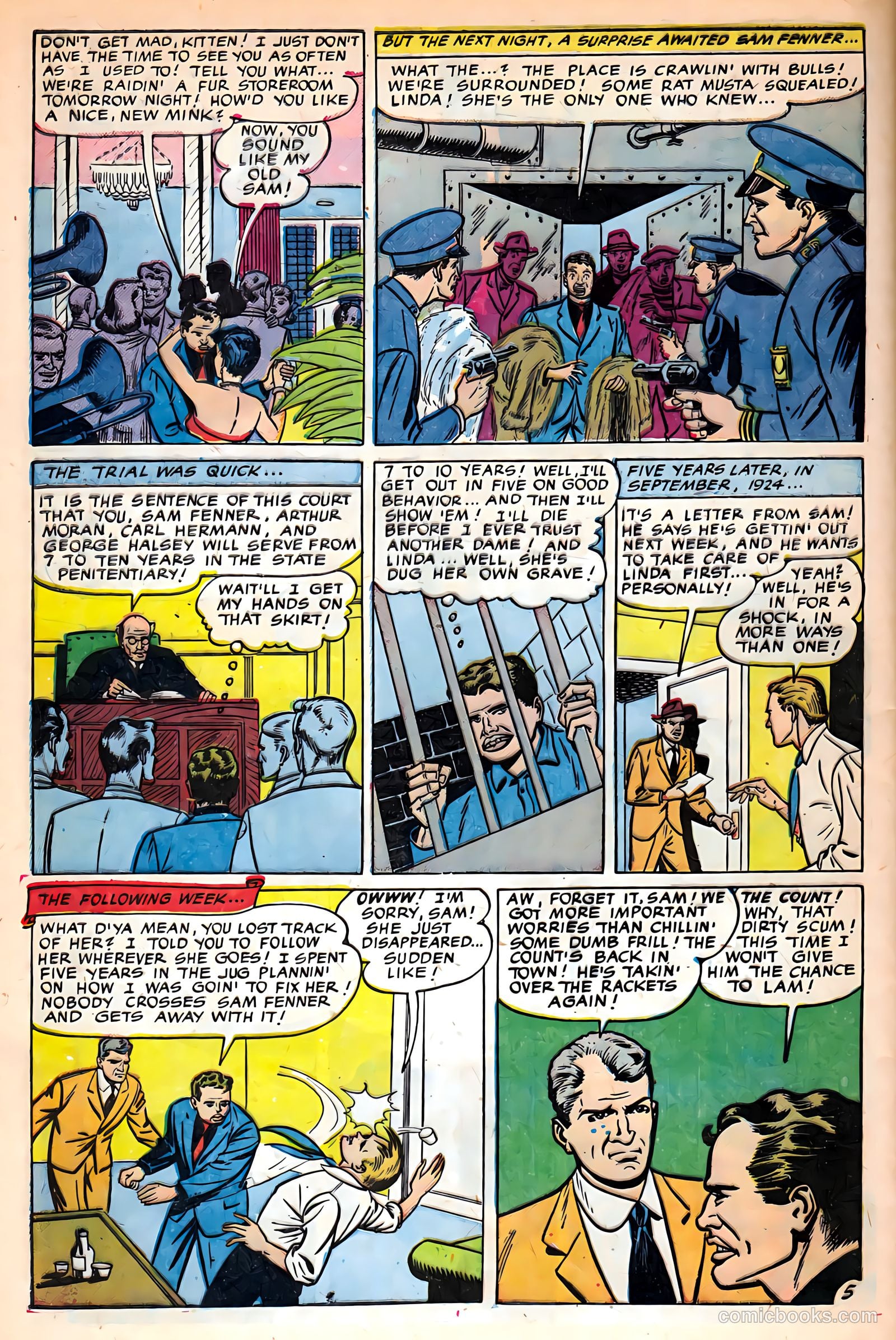 Crime Must Pay the Penalty #21 — page 32 of 36