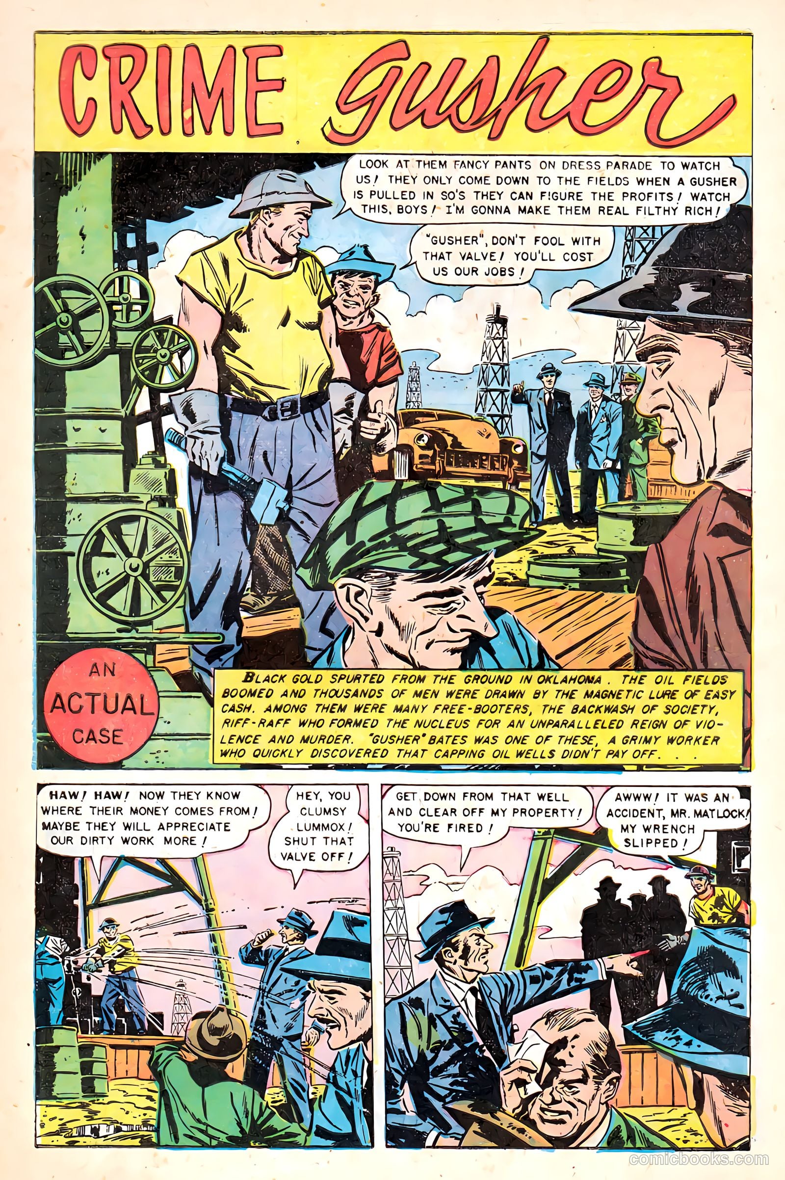 Crime Must Pay the Penalty #22 — page 3 of 37