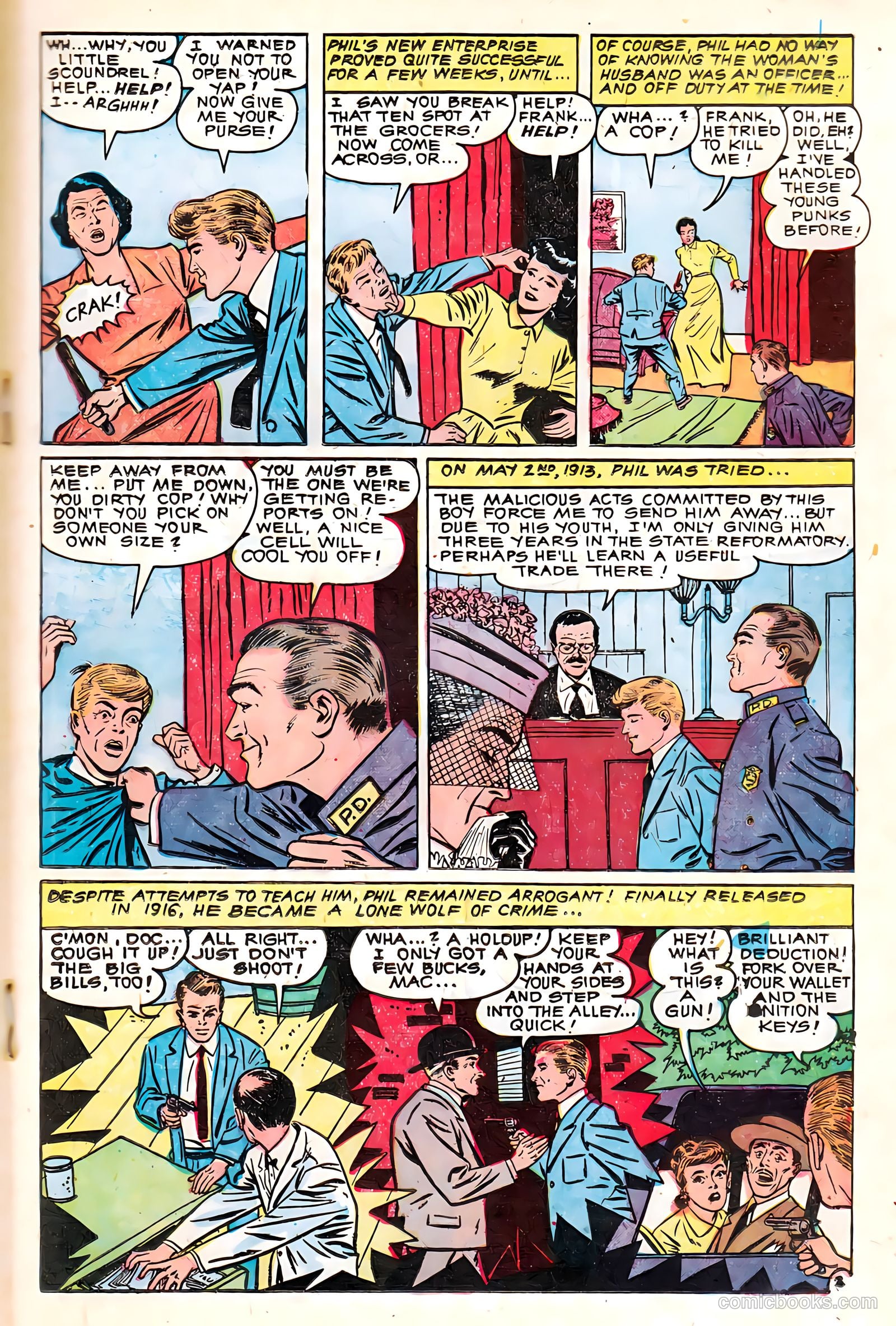 Crime Must Pay the Penalty #23 — page 19 of 36