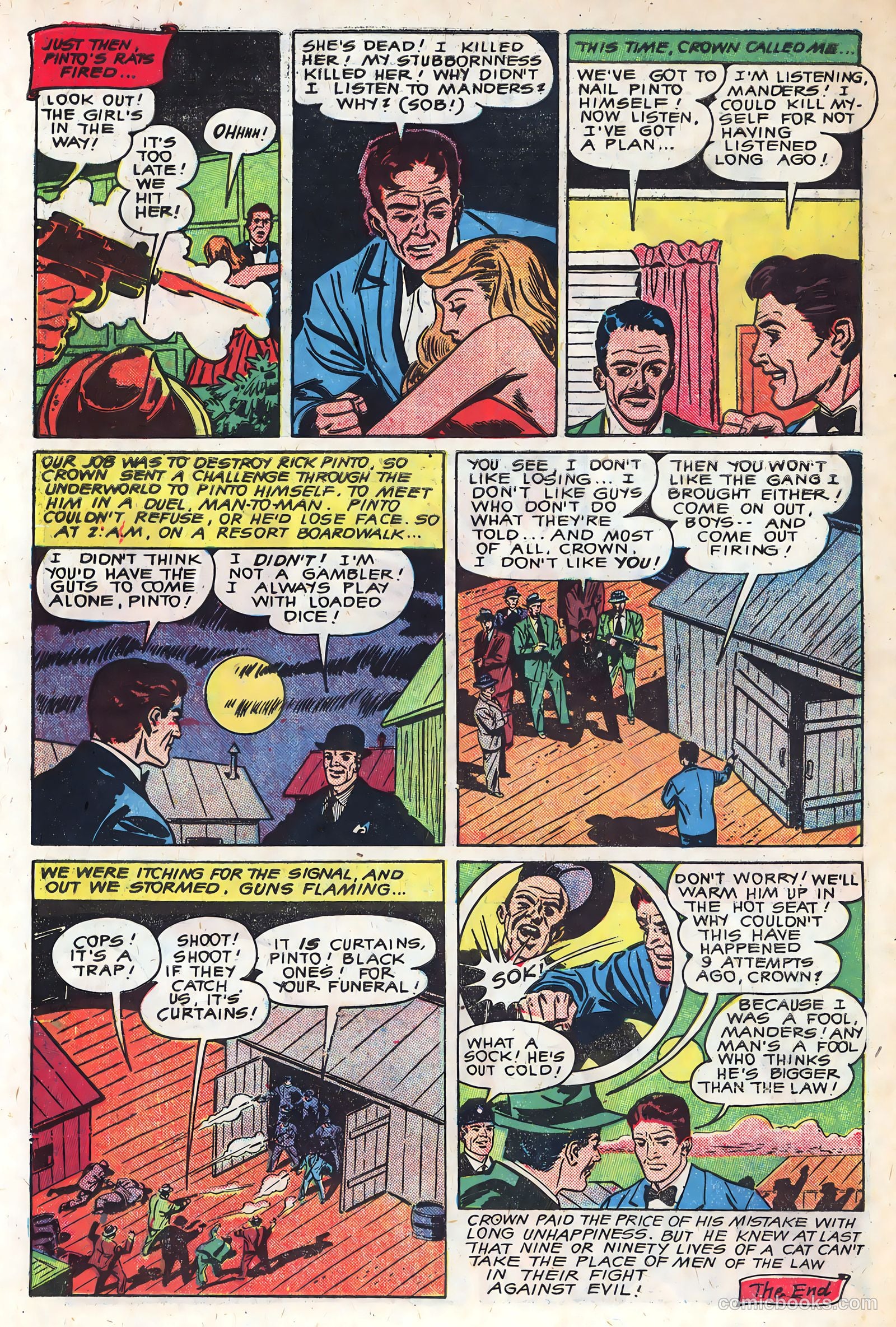 Crime Must Pay the Penalty #24 — page 34 of 37