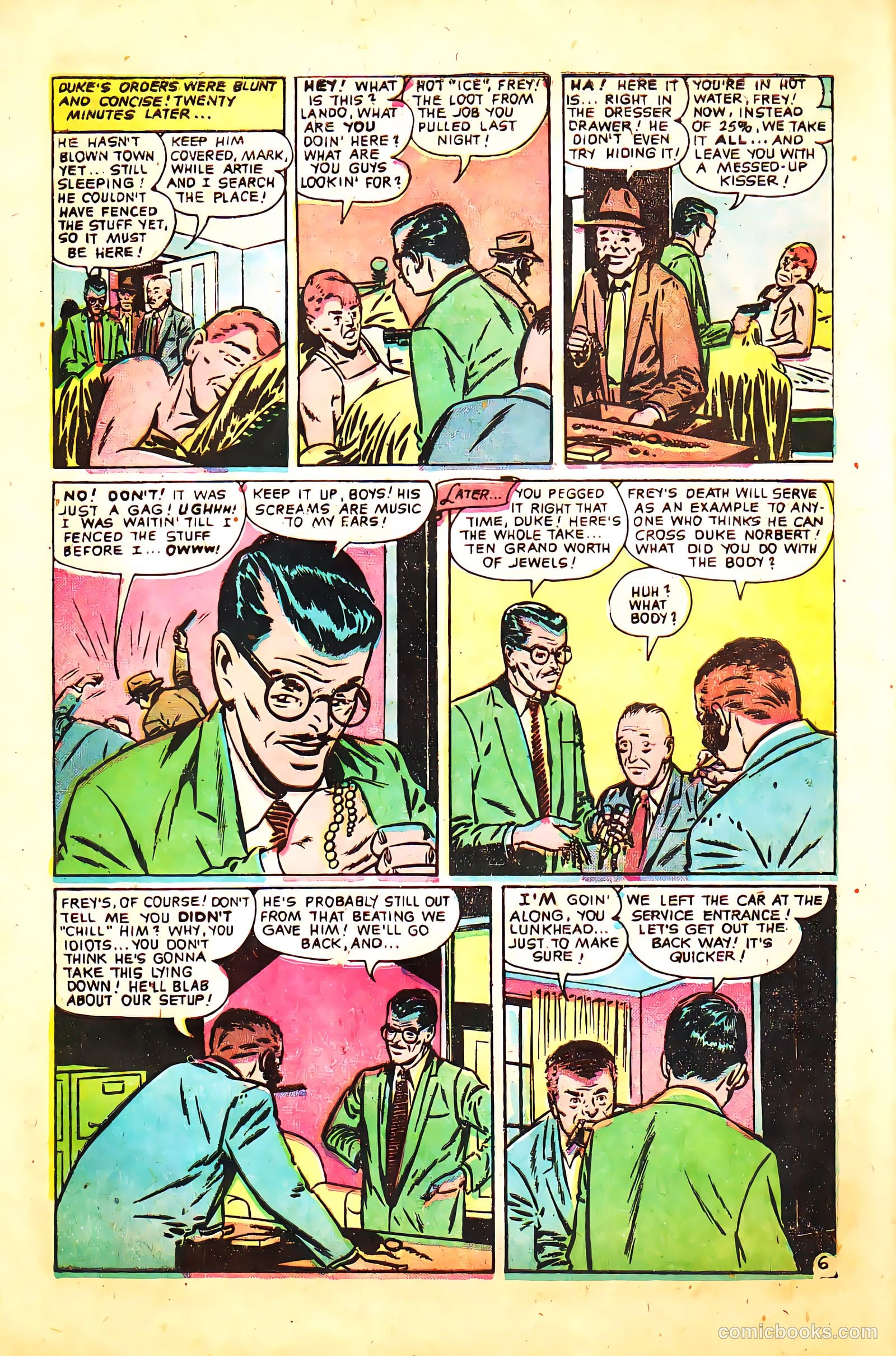 Crime Must Pay the Penalty #26 — page 8 of 36