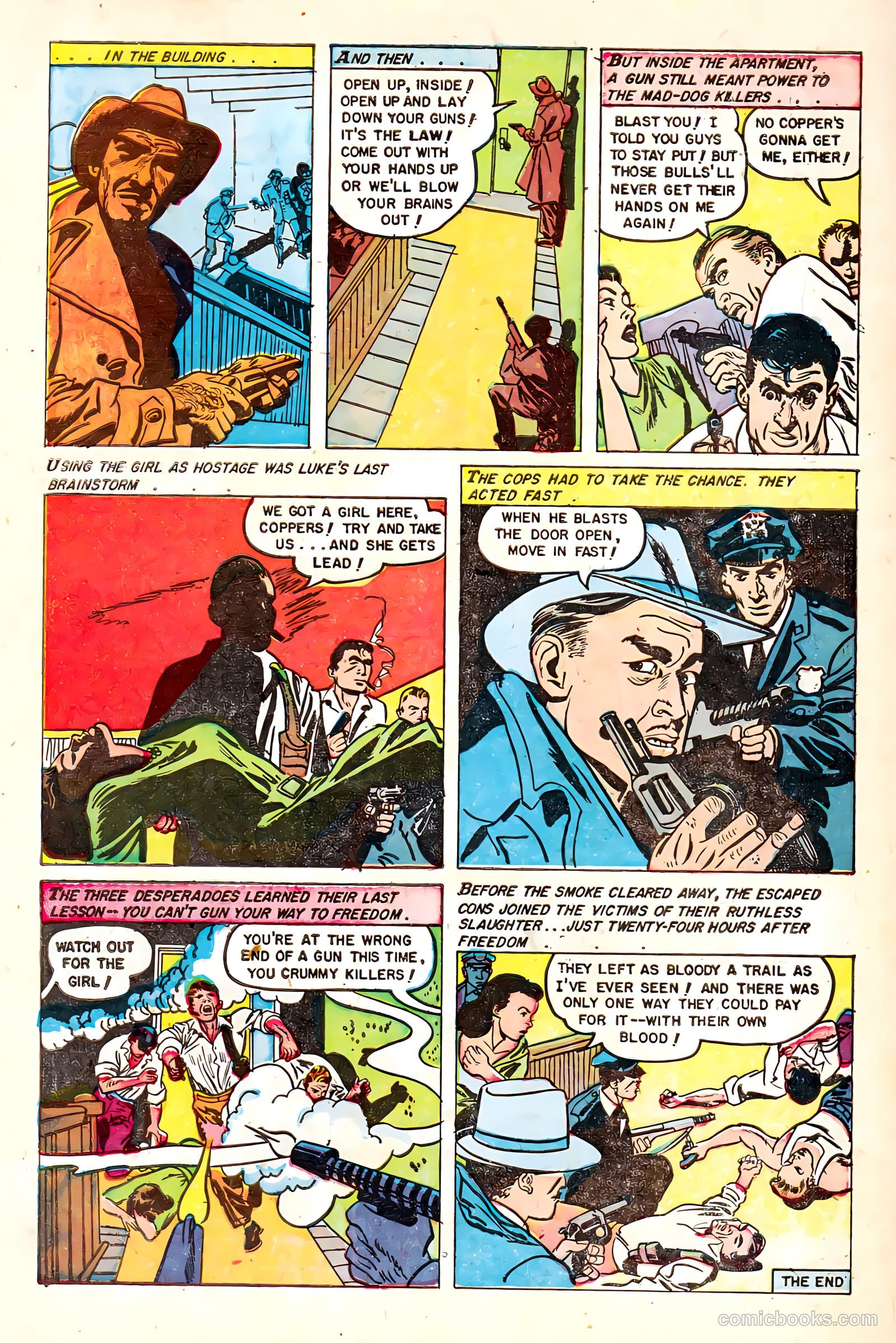 Crime Must Pay the Penalty #33 — page 34 of 36