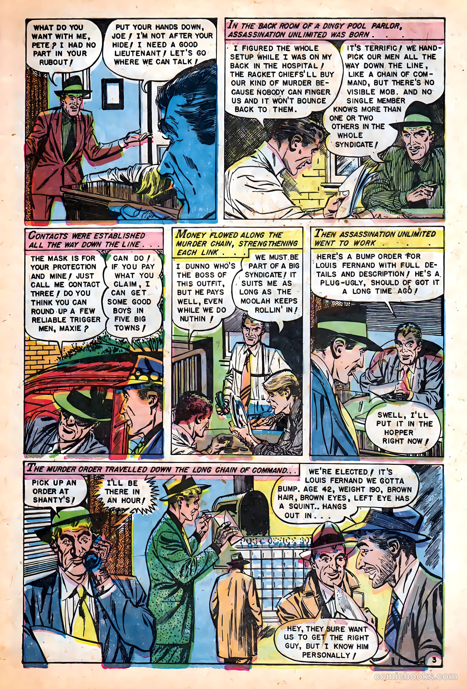 Crime Must Pay the Penalty #34 — page 5 of 36
