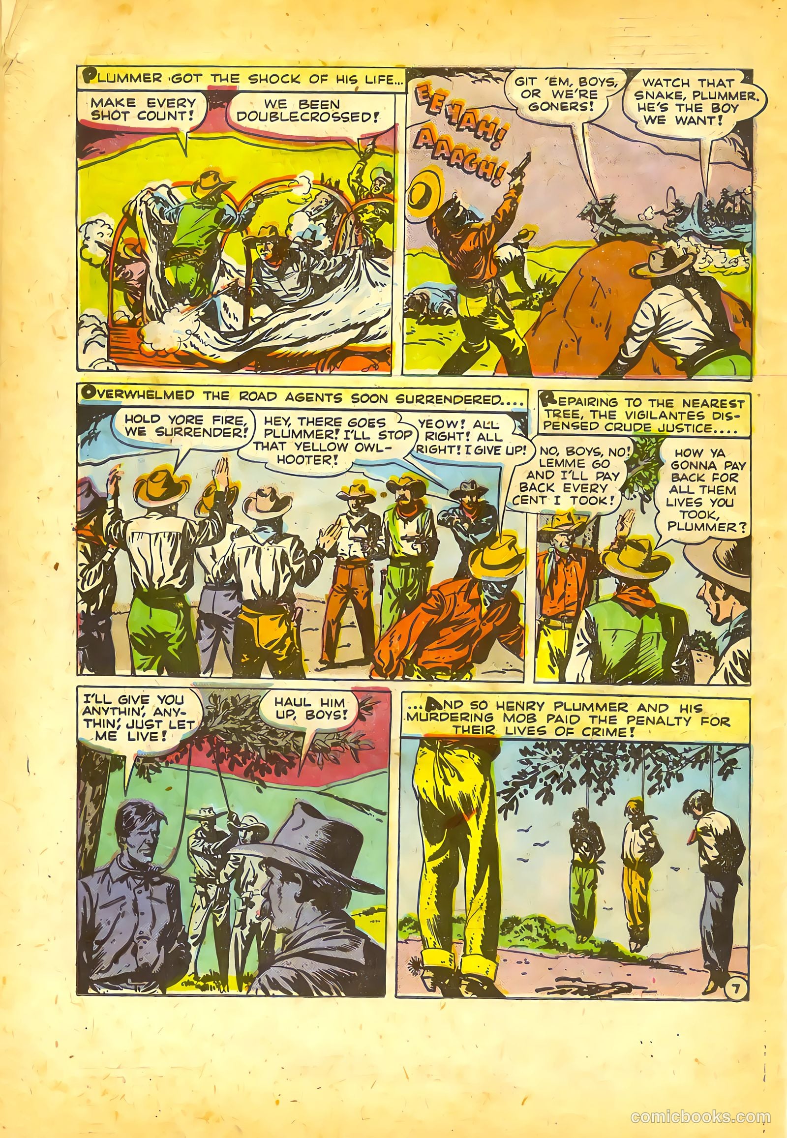 Crime Must Pay the Penalty #36 — page 34 of 36