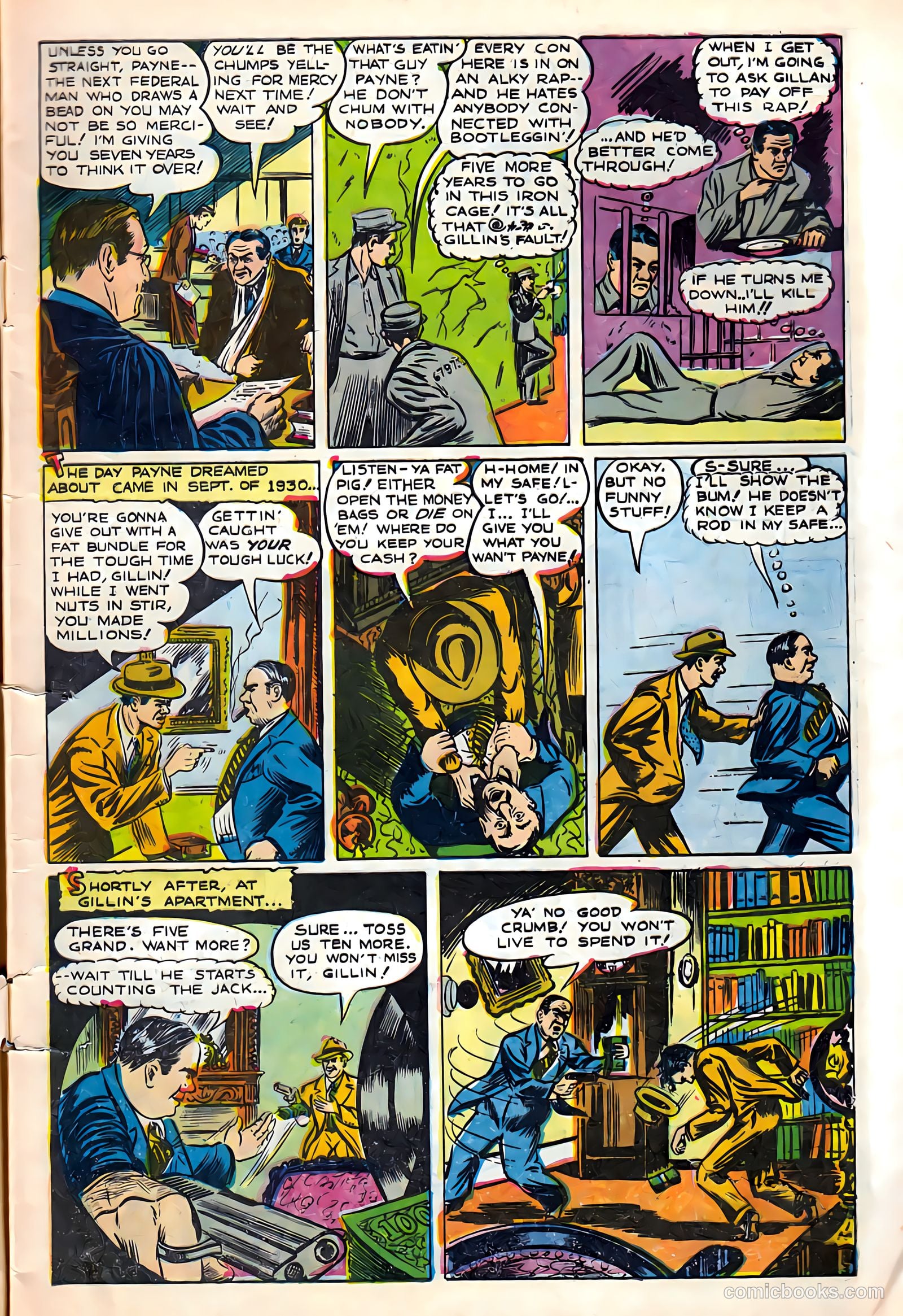 Crime Must Pay the Penalty #38 — page 5 of 36
