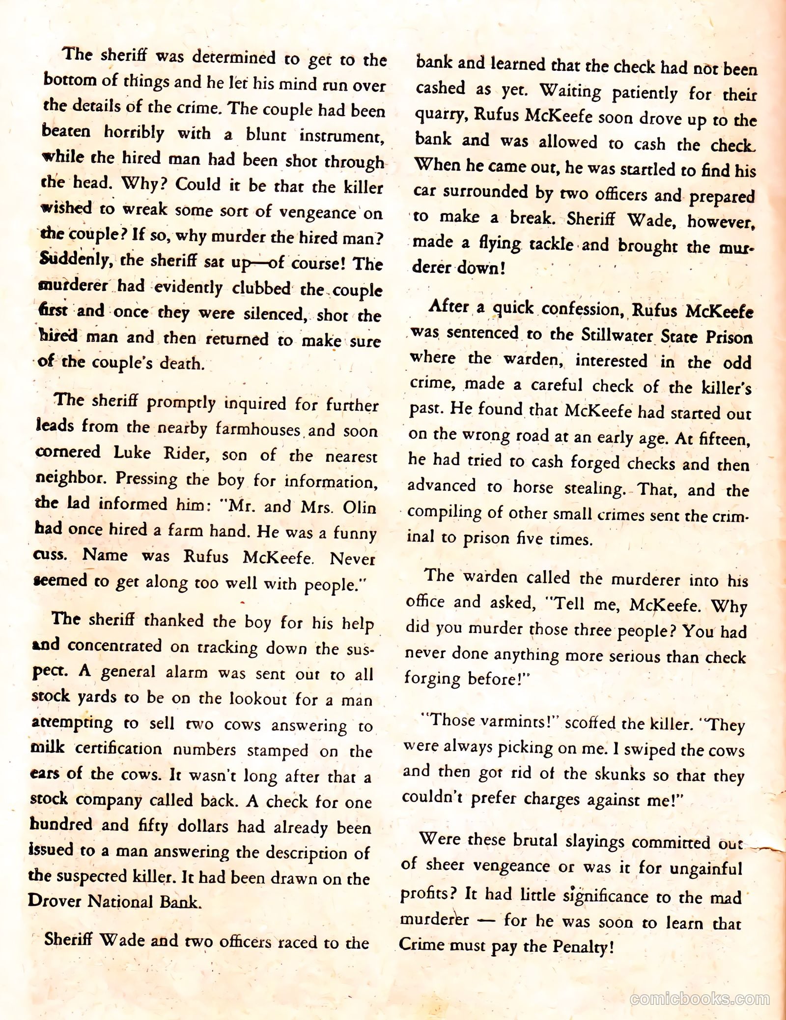 Crime Must Pay the Penalty #38 — page 26 of 36