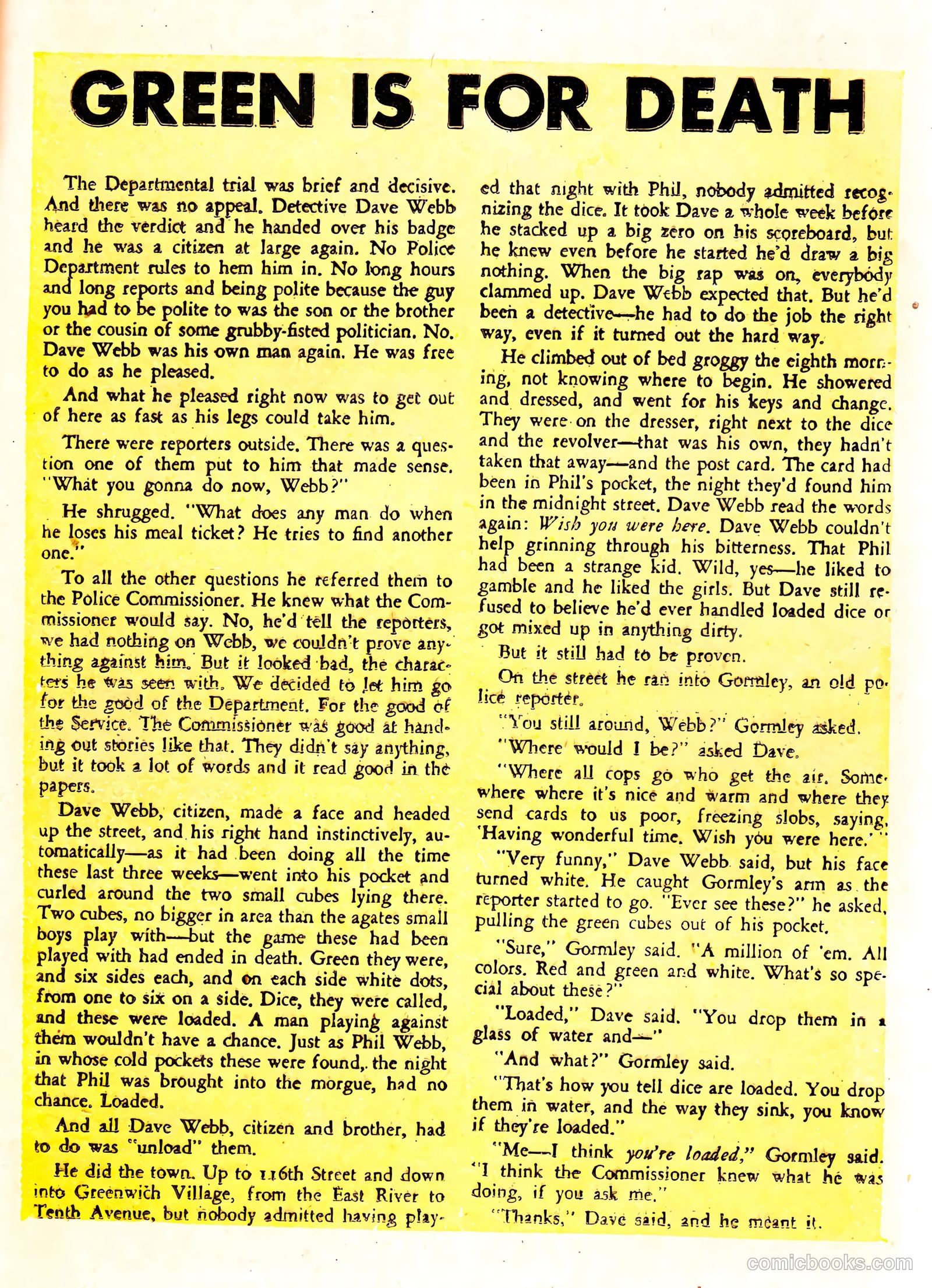 Crime Must Pay the Penalty #39 — page 25 of 36