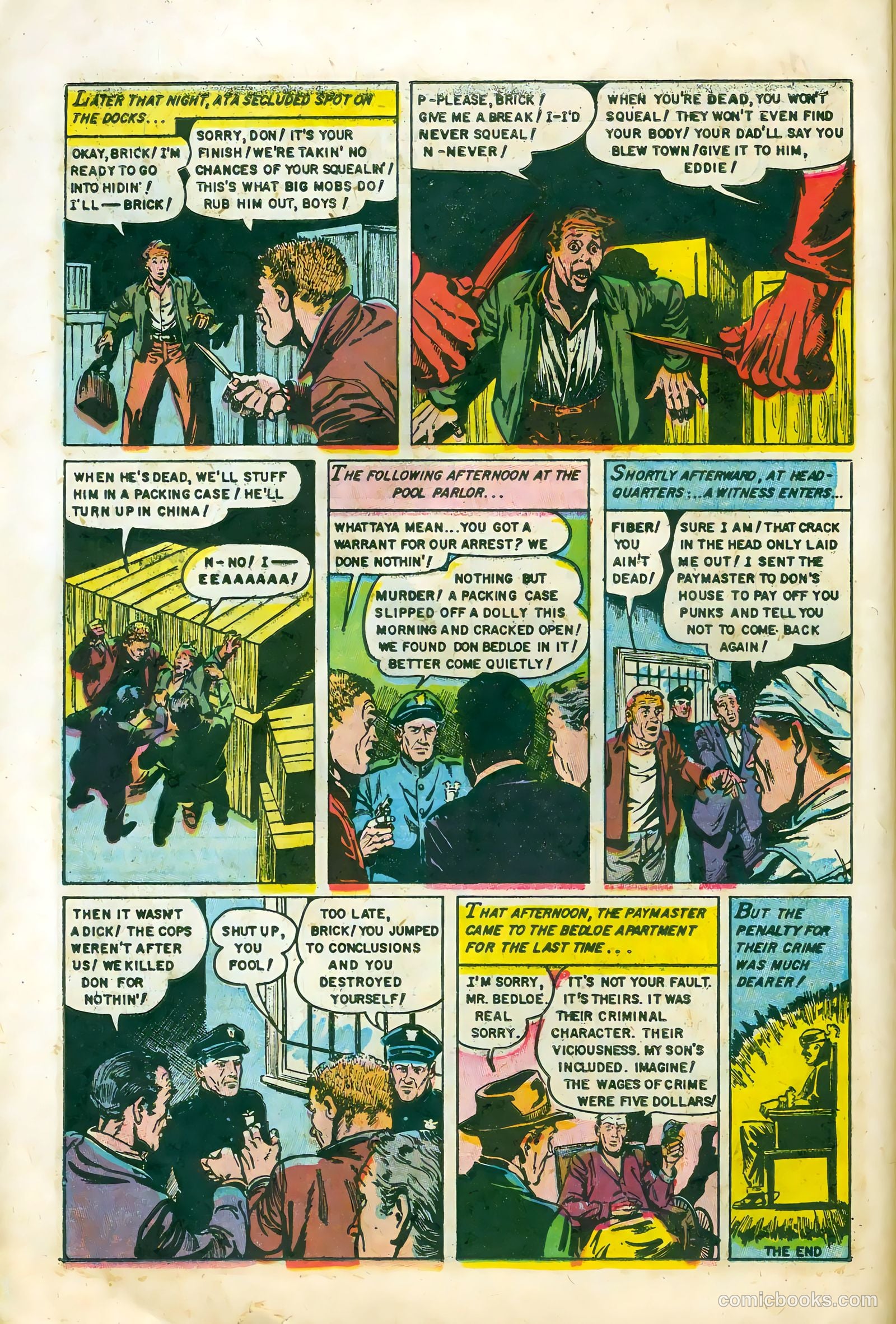 Crime Must Pay the Penalty #40 — page 10 of 36