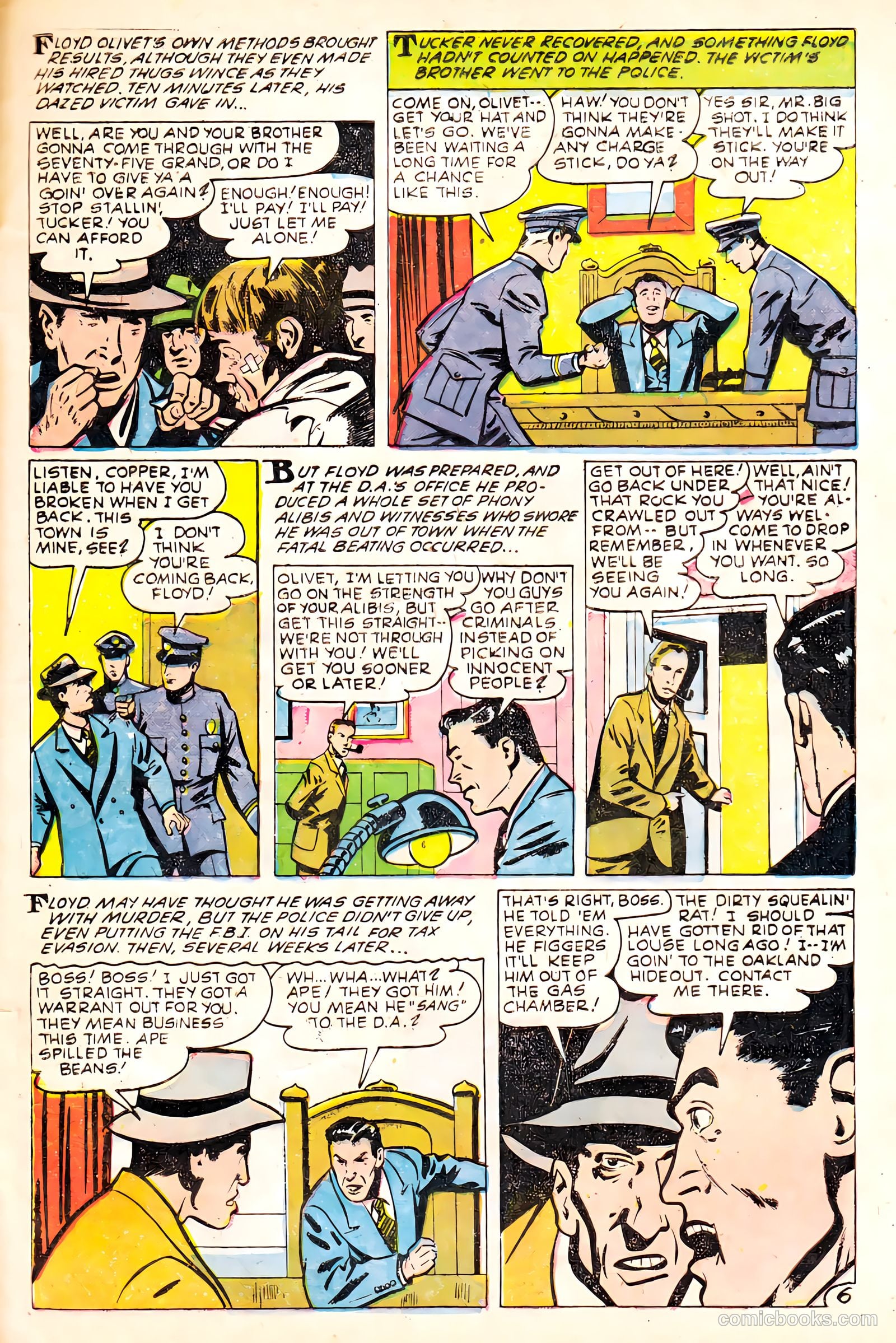 Crime Must Pay the Penalty #43 — page 33 of 36