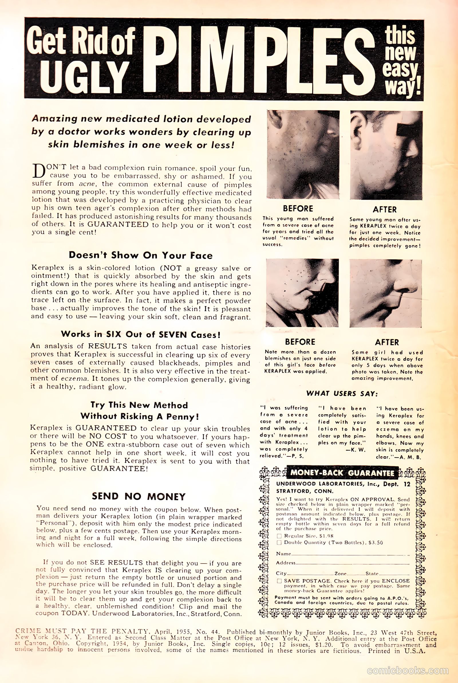 Crime Must Pay the Penalty #44 — page 2 of 36