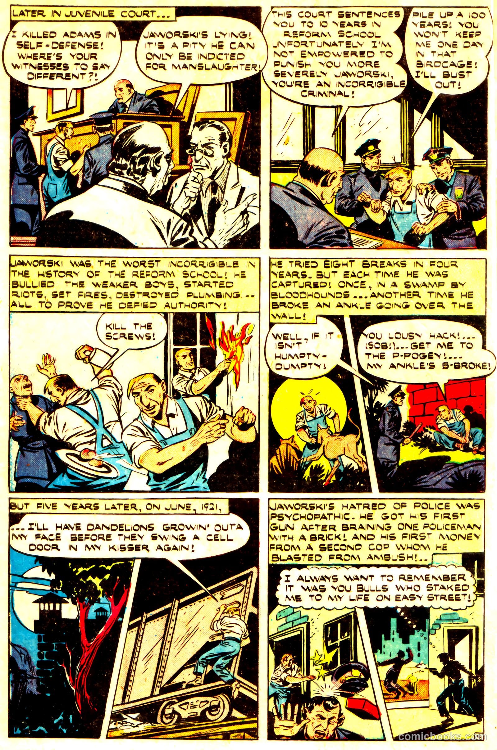 Crime Must Pay the Penalty #5 — page 6 of 36