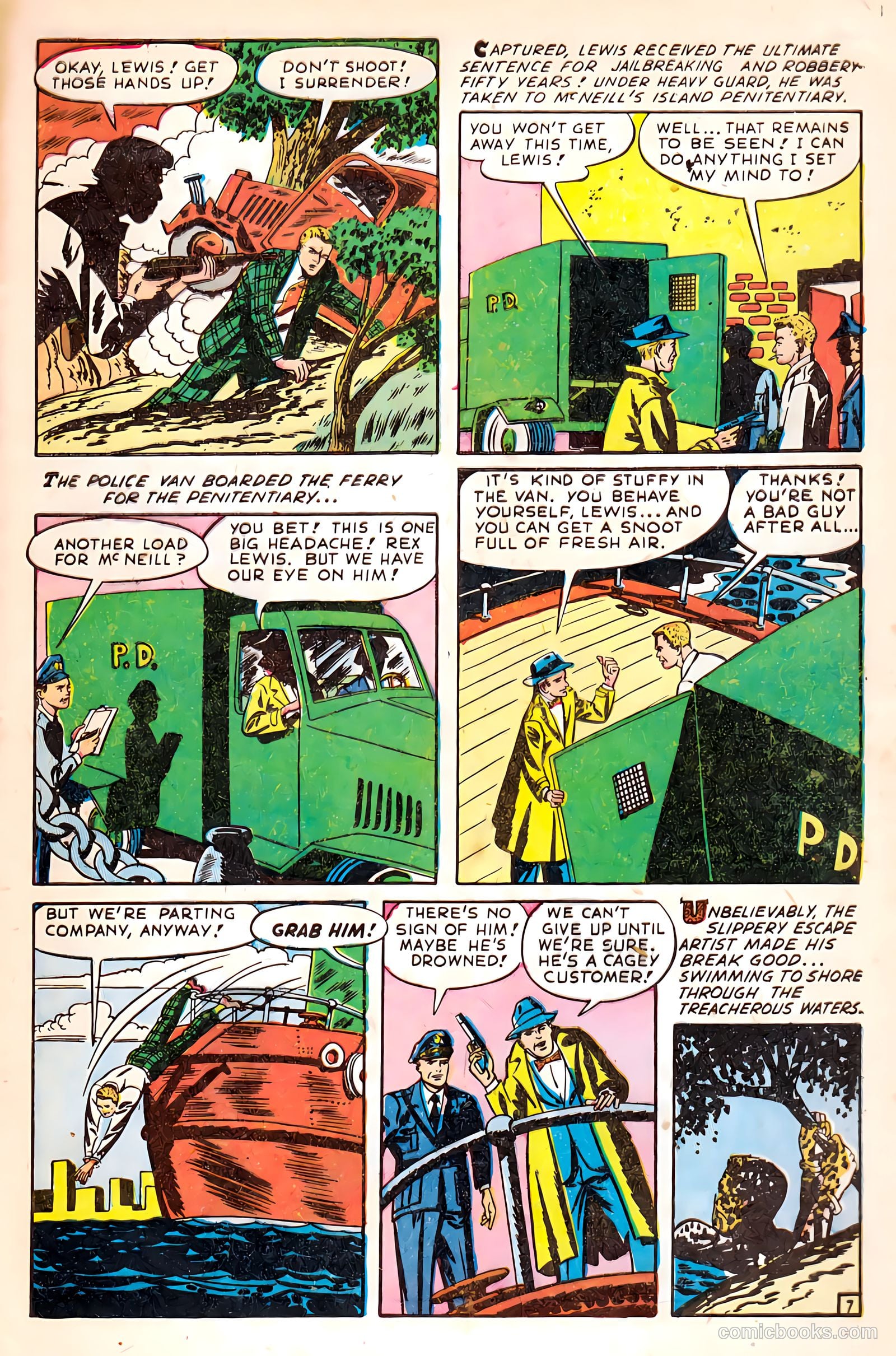Crime Must Pay the Penalty #9 — page 33 of 36