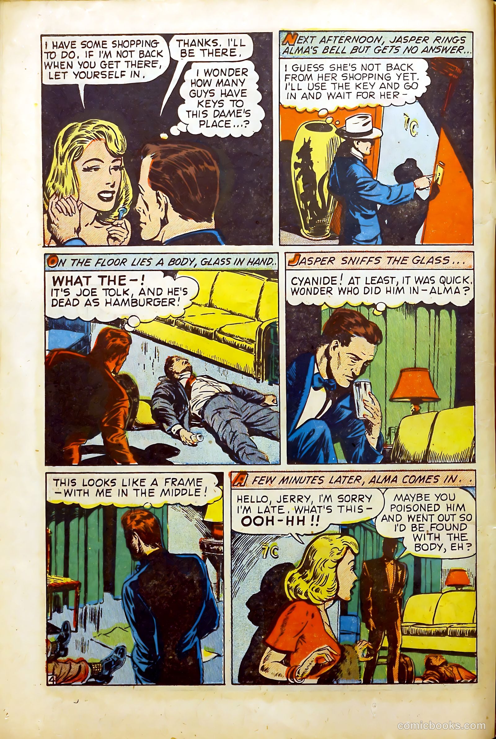 Crime Mysteries #1 — page 15 of 37