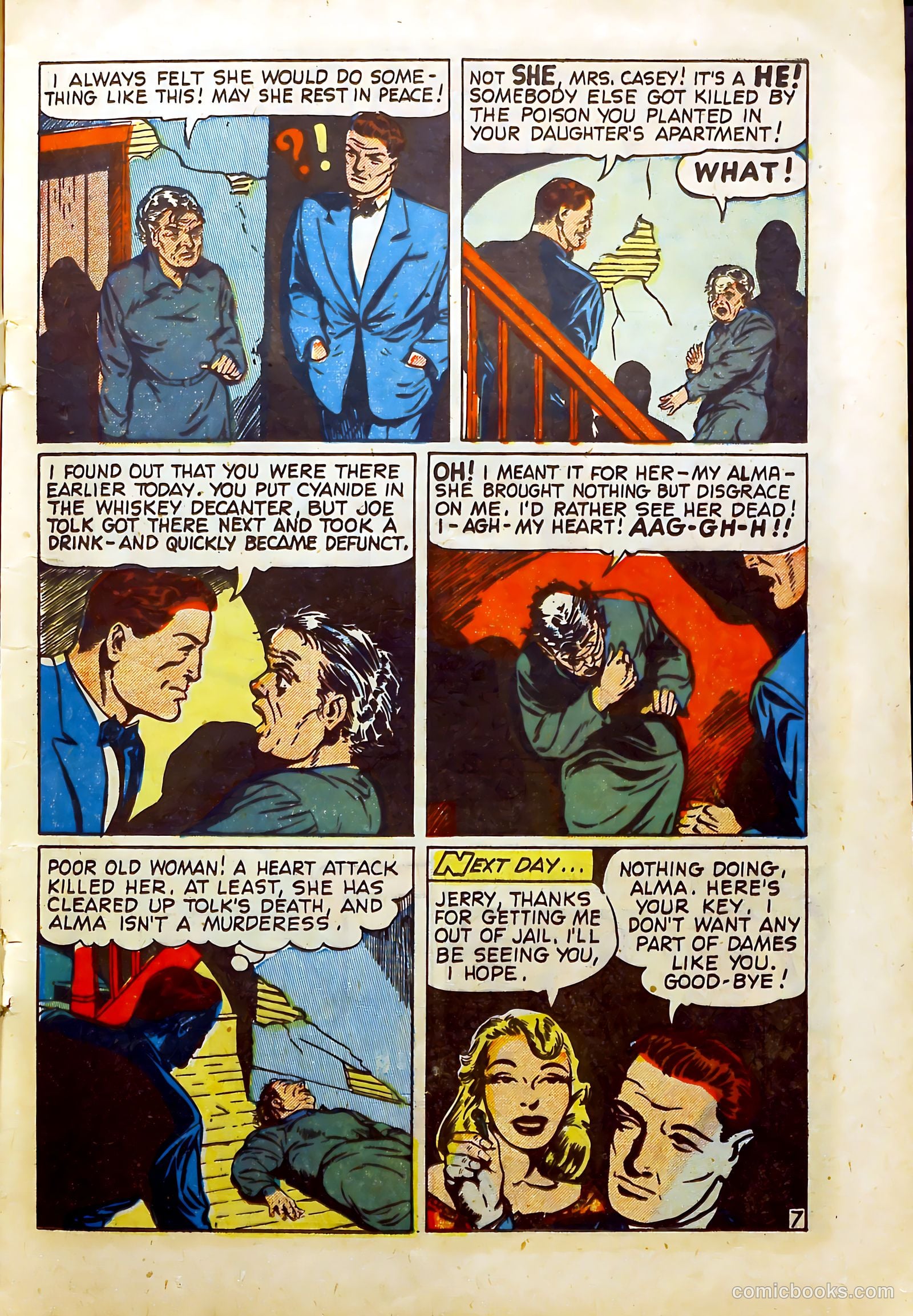 Crime Mysteries #1 — page 18 of 37