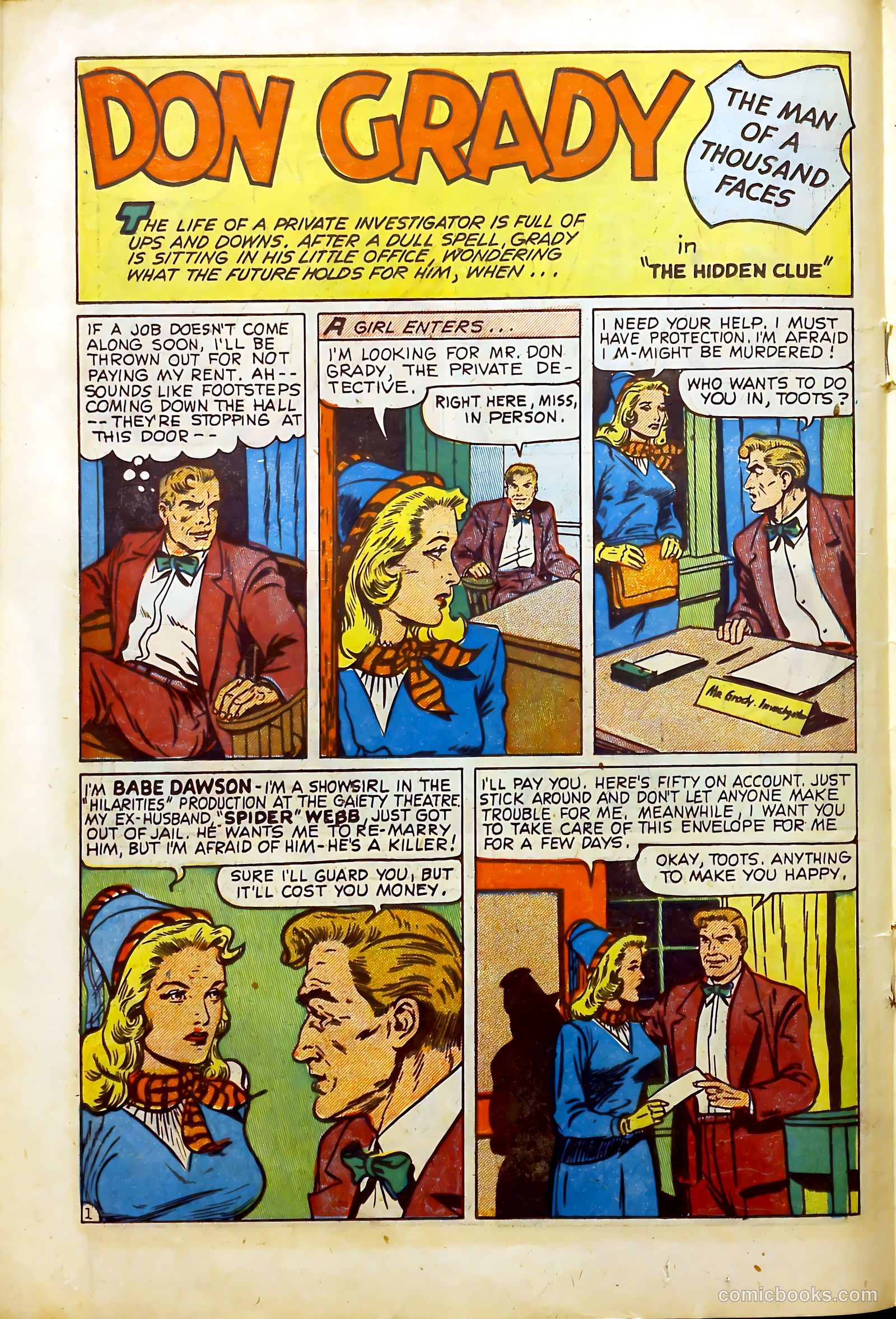 Crime Mysteries #1 — page 19 of 37