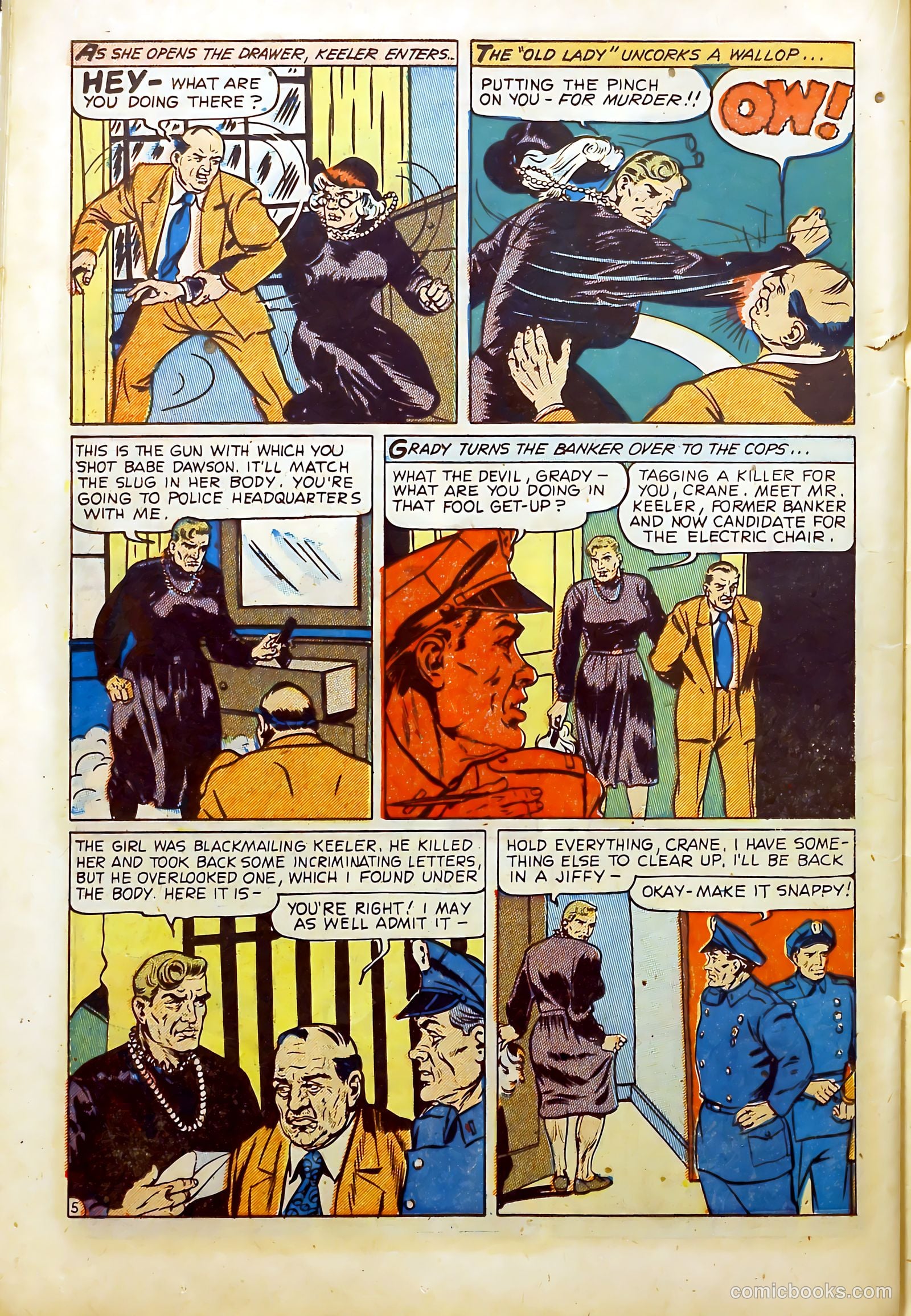 Crime Mysteries #1 — page 23 of 37