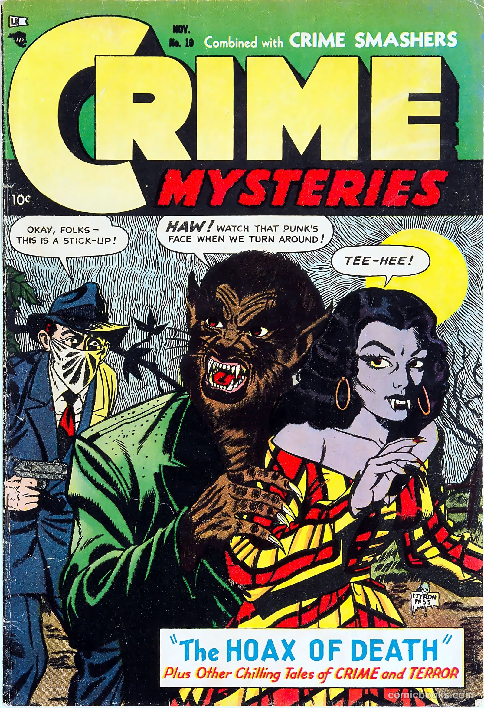Crime Mysteries #10 — page 1 of 36