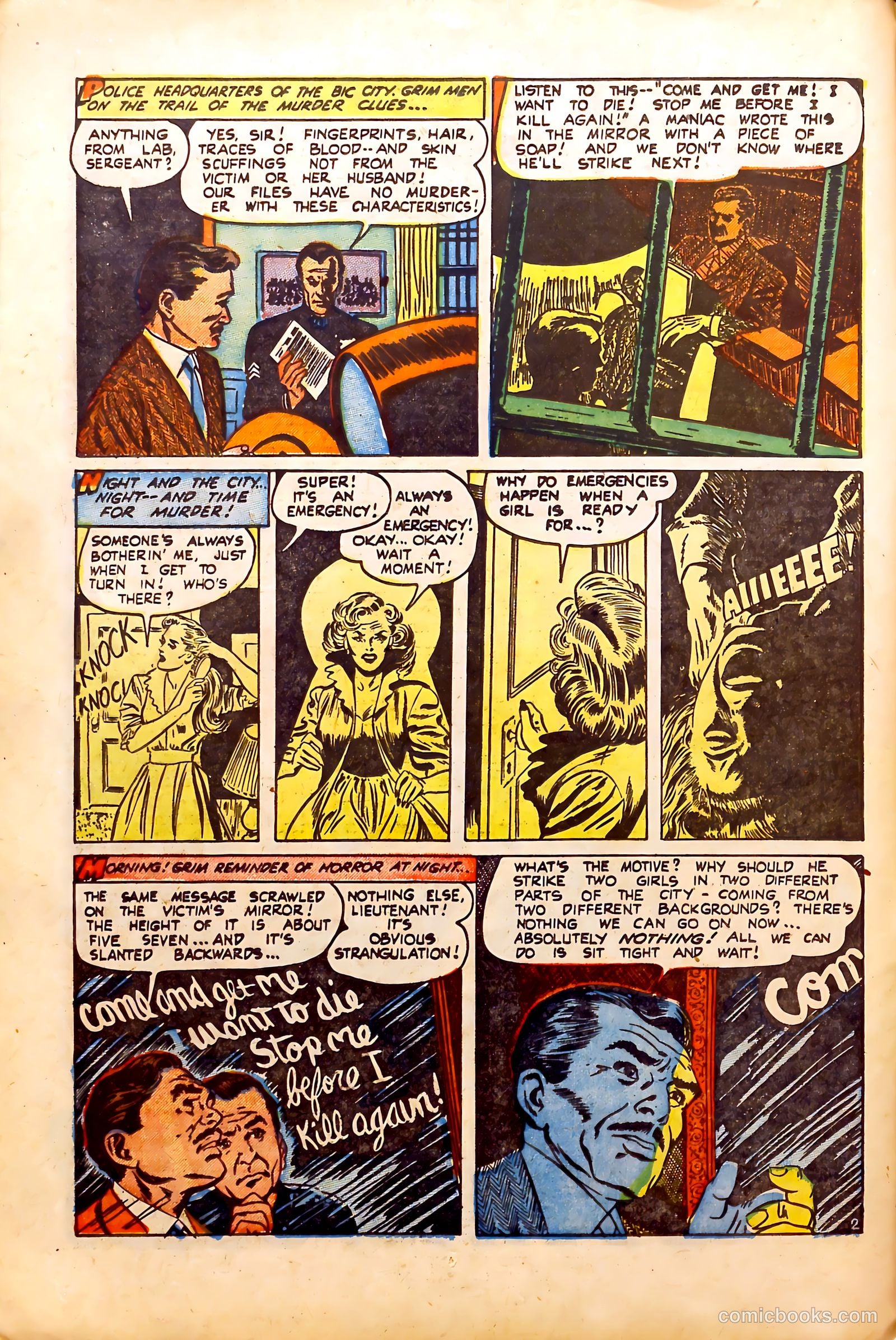 Crime Mysteries #11 — page 14 of 36
