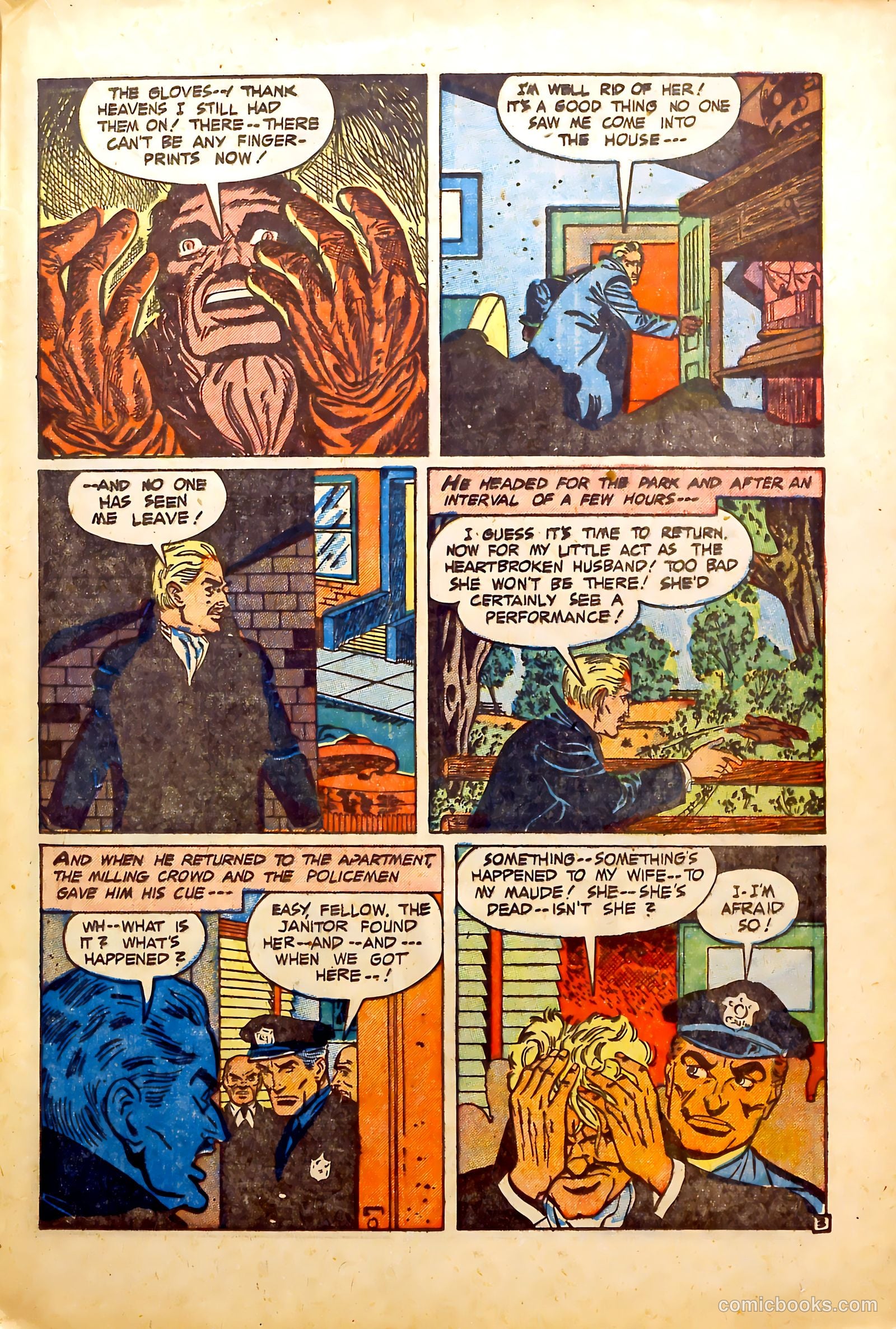 Crime Mysteries #11 — page 21 of 36
