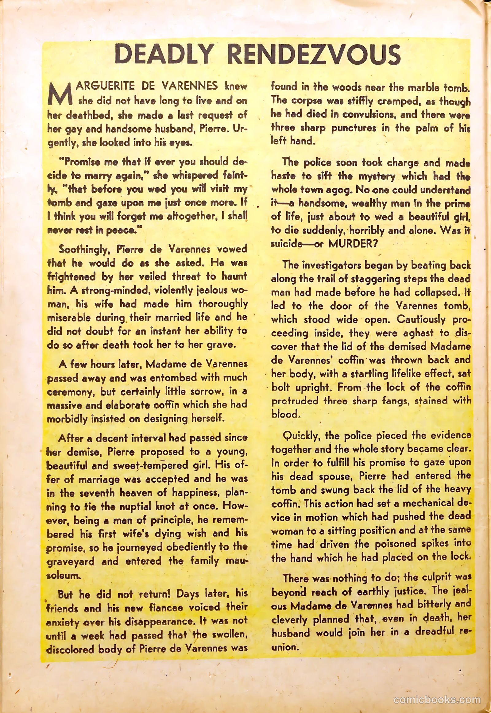 Crime Mysteries #11 — page 26 of 36