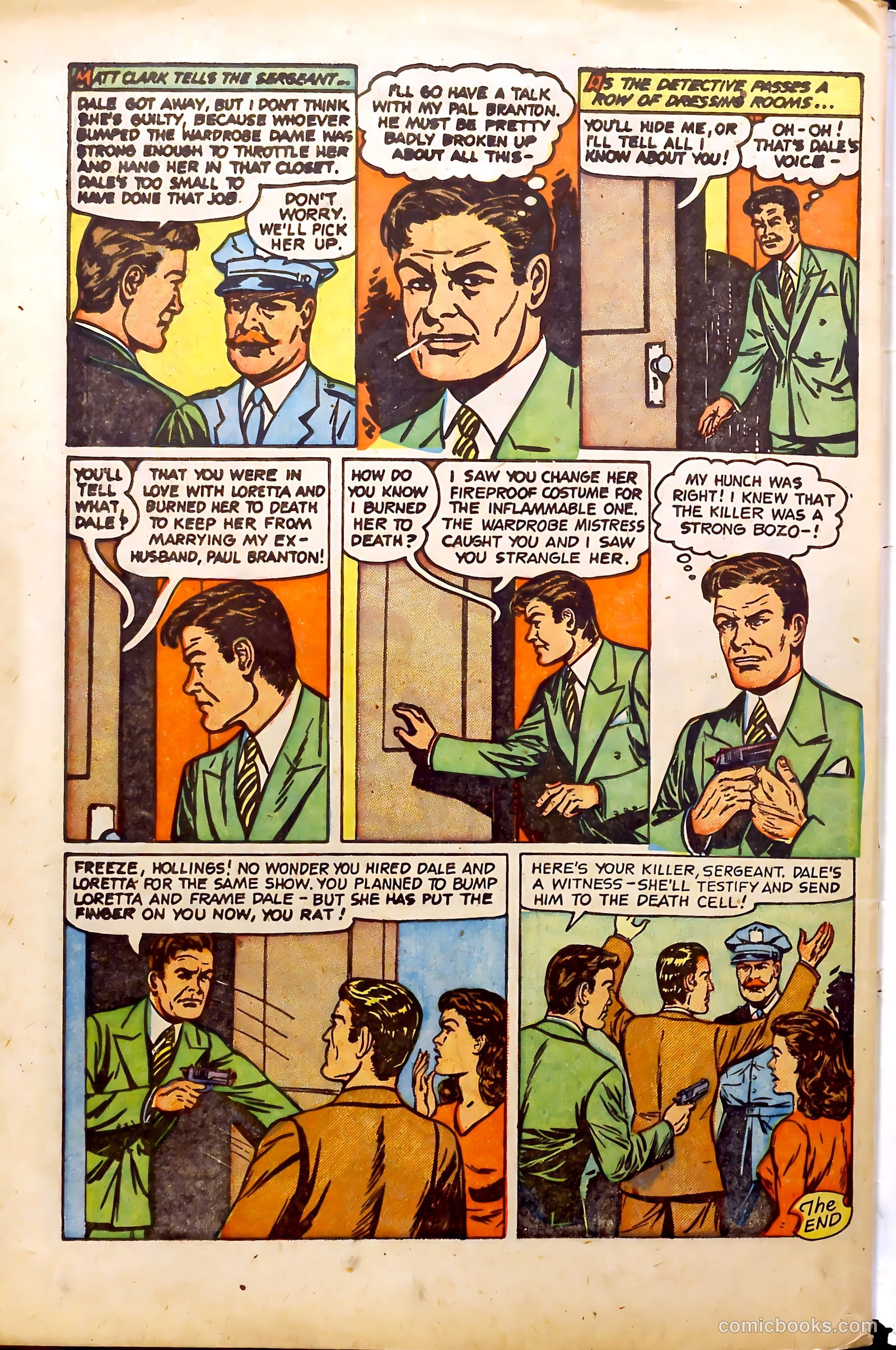 Crime Mysteries #11 — page 35 of 36