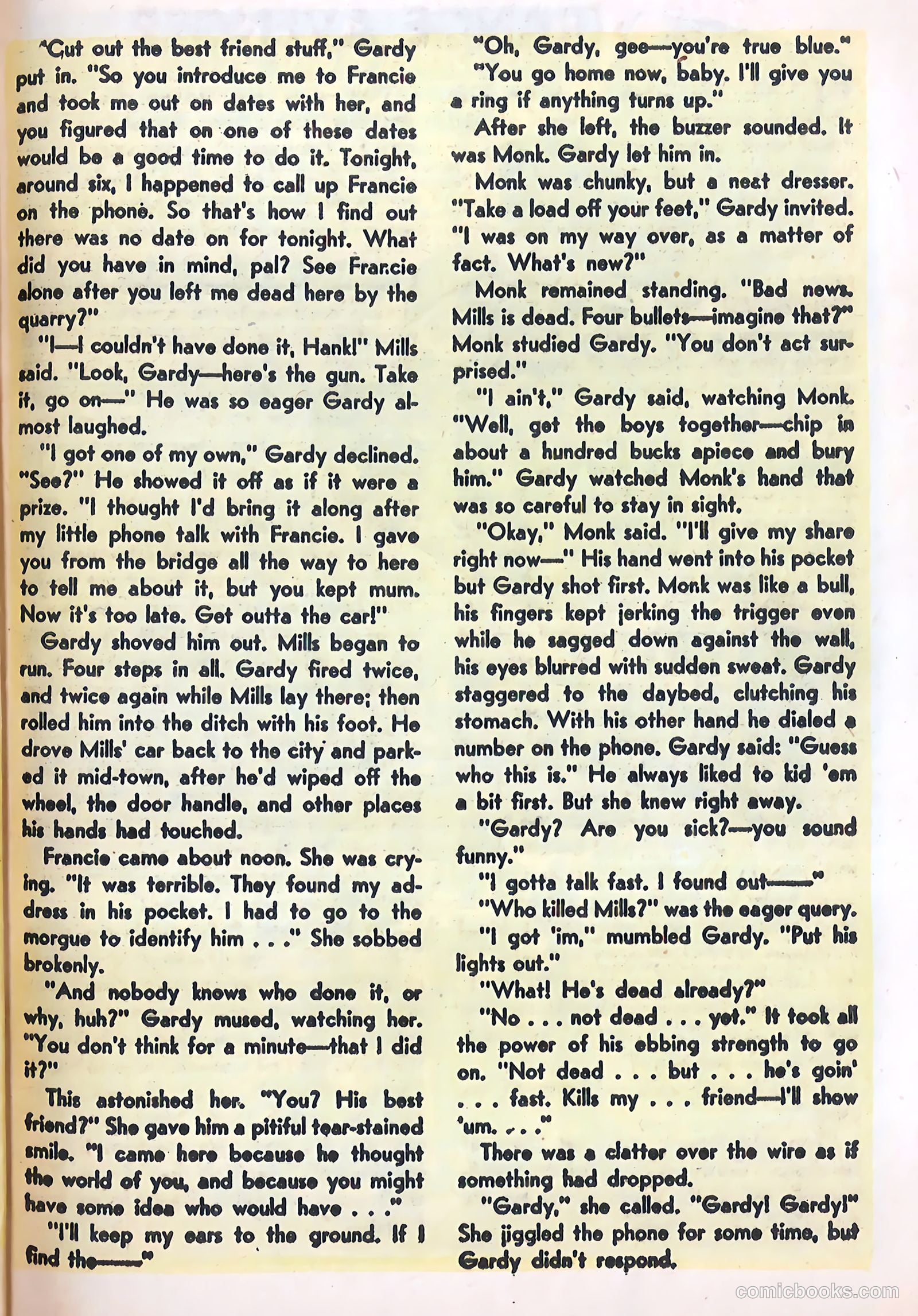 Crime Mysteries #12 — page 27 of 36