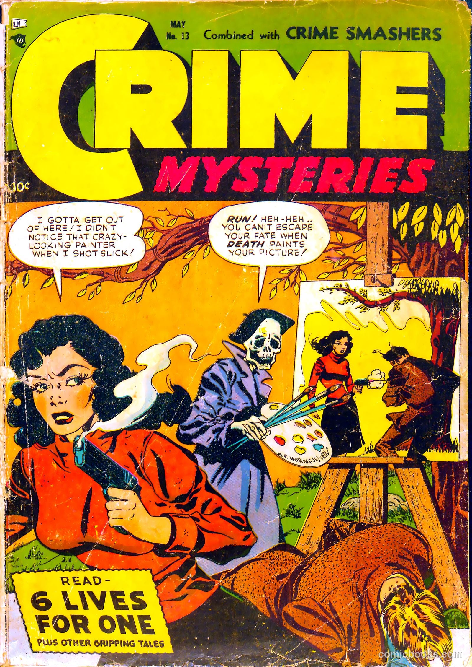 Crime Mysteries #13 — page 1 of 36