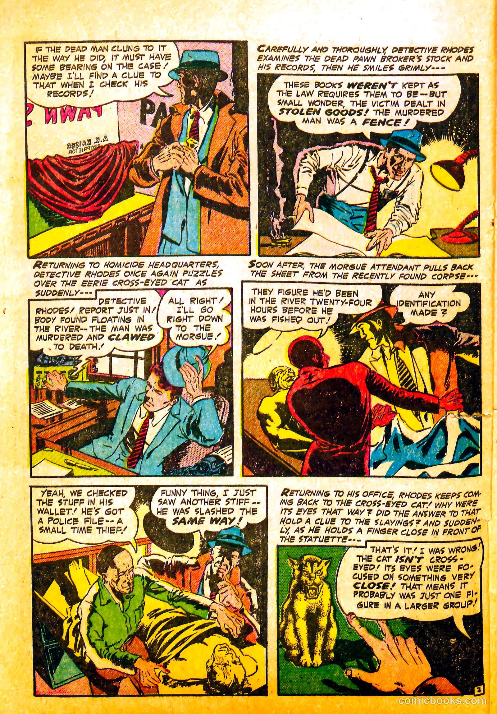 Crime Mysteries #13 — page 20 of 36