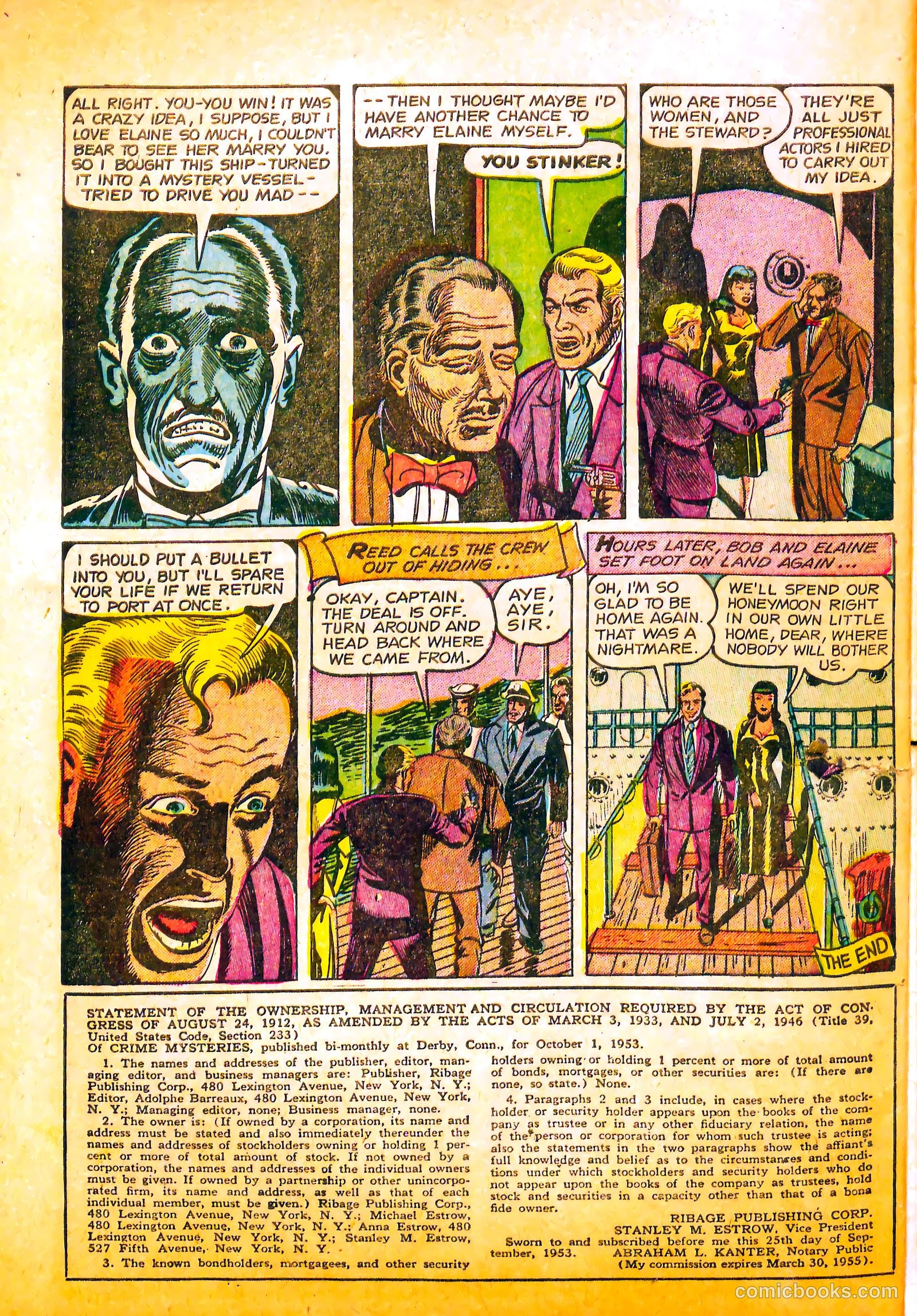 Crime Mysteries #13 — page 34 of 36