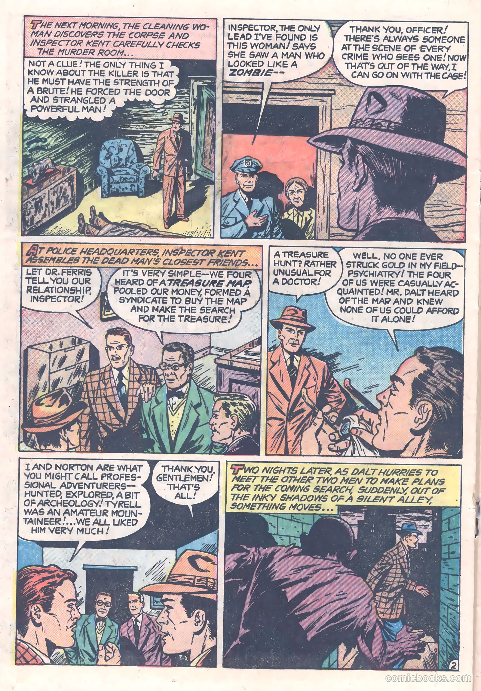 Crime Mysteries #14 — page 20 of 37