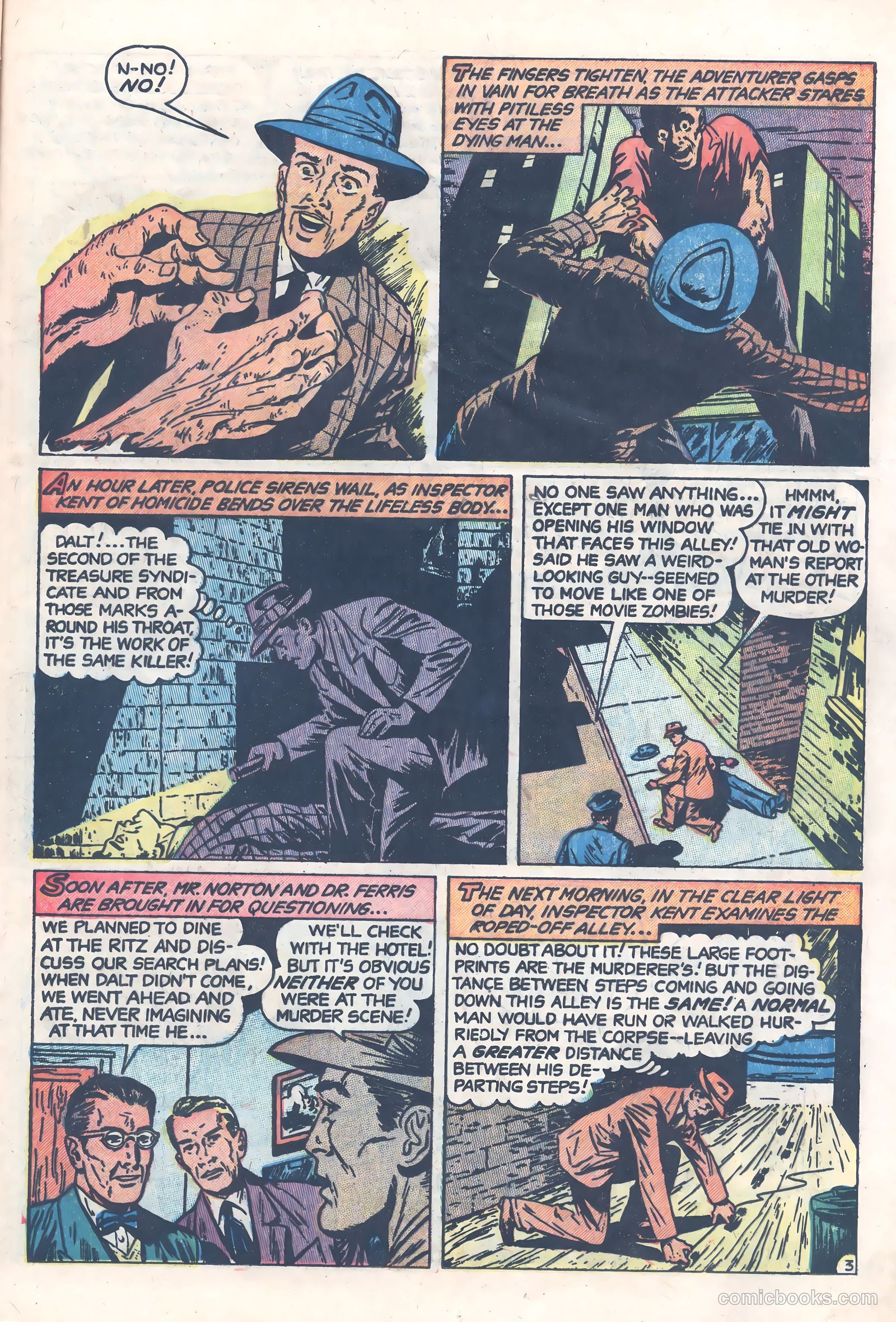 Crime Mysteries #14 — page 21 of 37