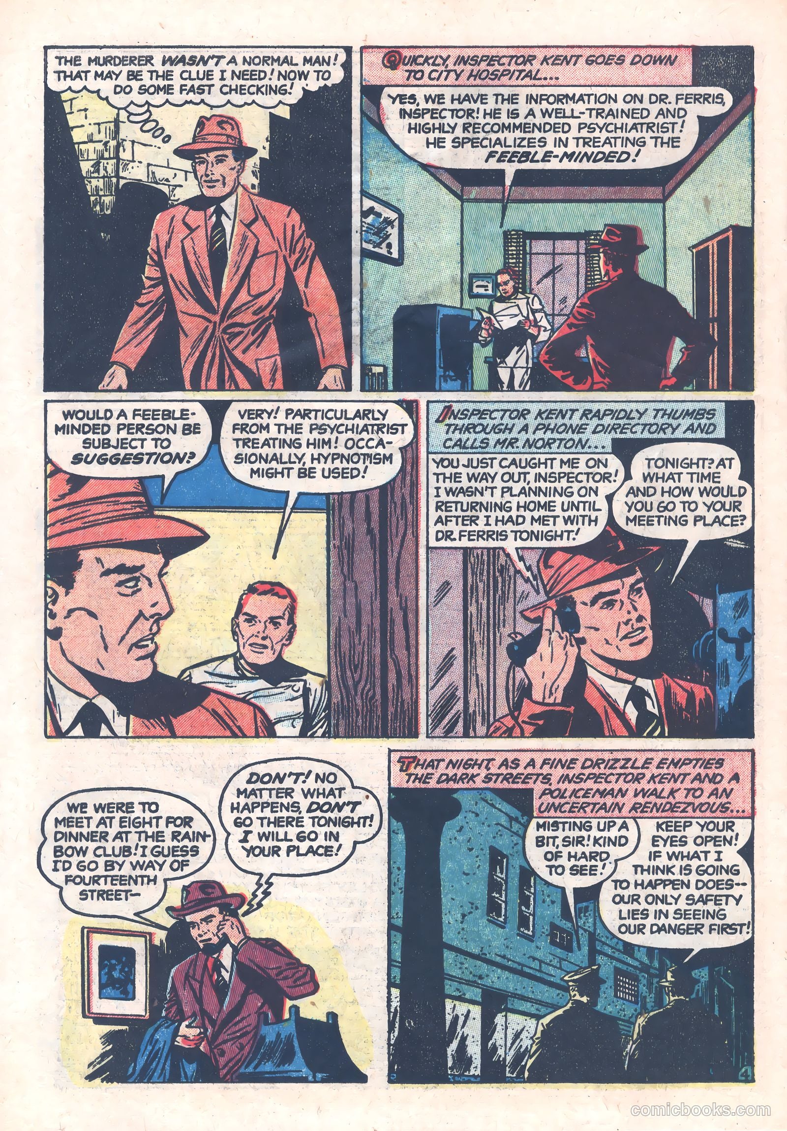 Crime Mysteries #14 — page 22 of 37