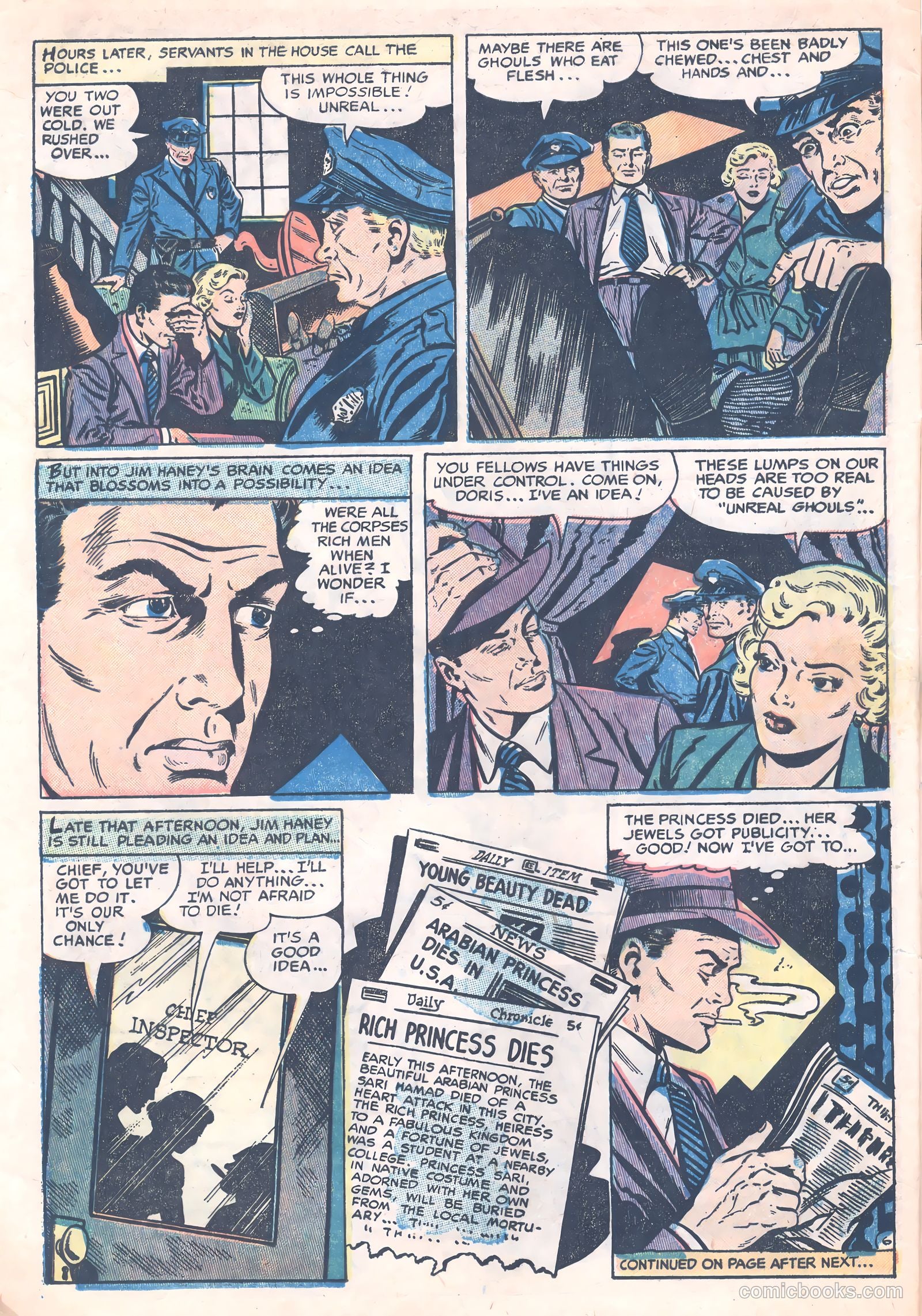 Crime Mysteries #15 — page 8 of 36